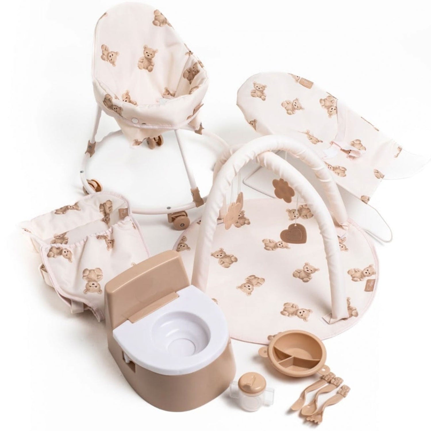 Roma Teddy 10 Piece Accessory Set