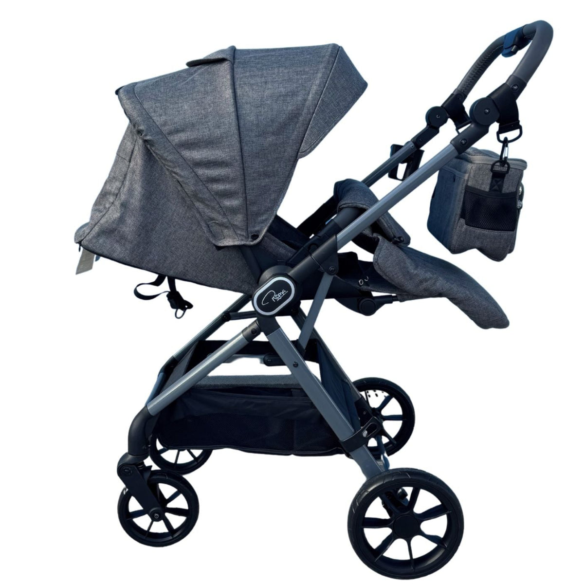 Ex Display Roma 2-in-1 Pram System – Classic Grey