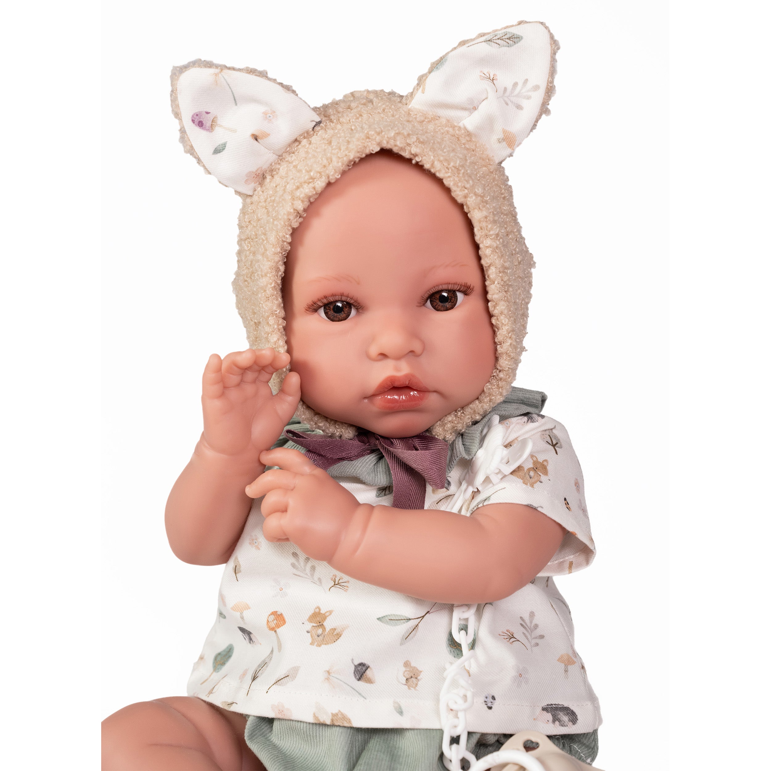 Antonio Juan Doll - Newborn Erik With Baby Carrier 42cm 33014