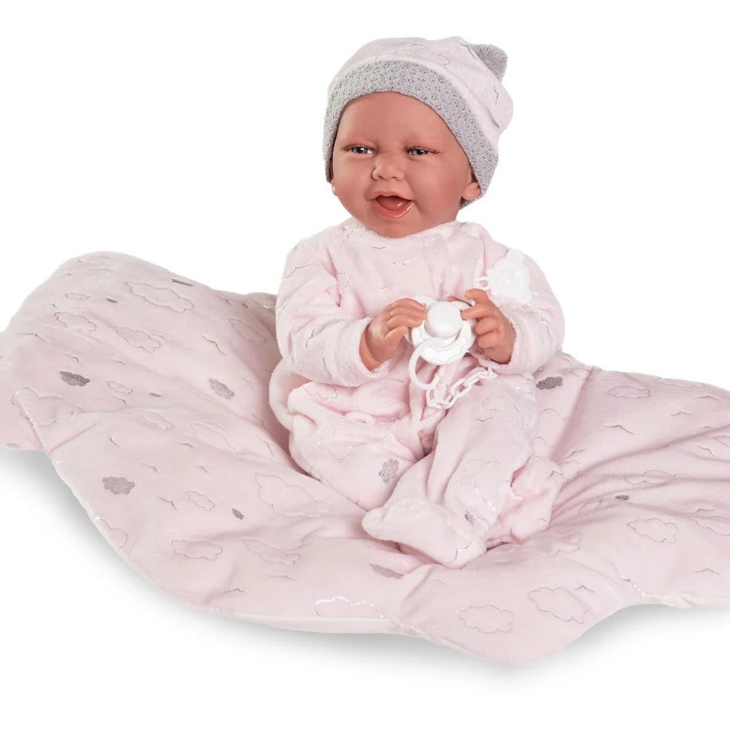 Antonio Juan Carla Doll - Soft Body with Cloud Cushion 42cm