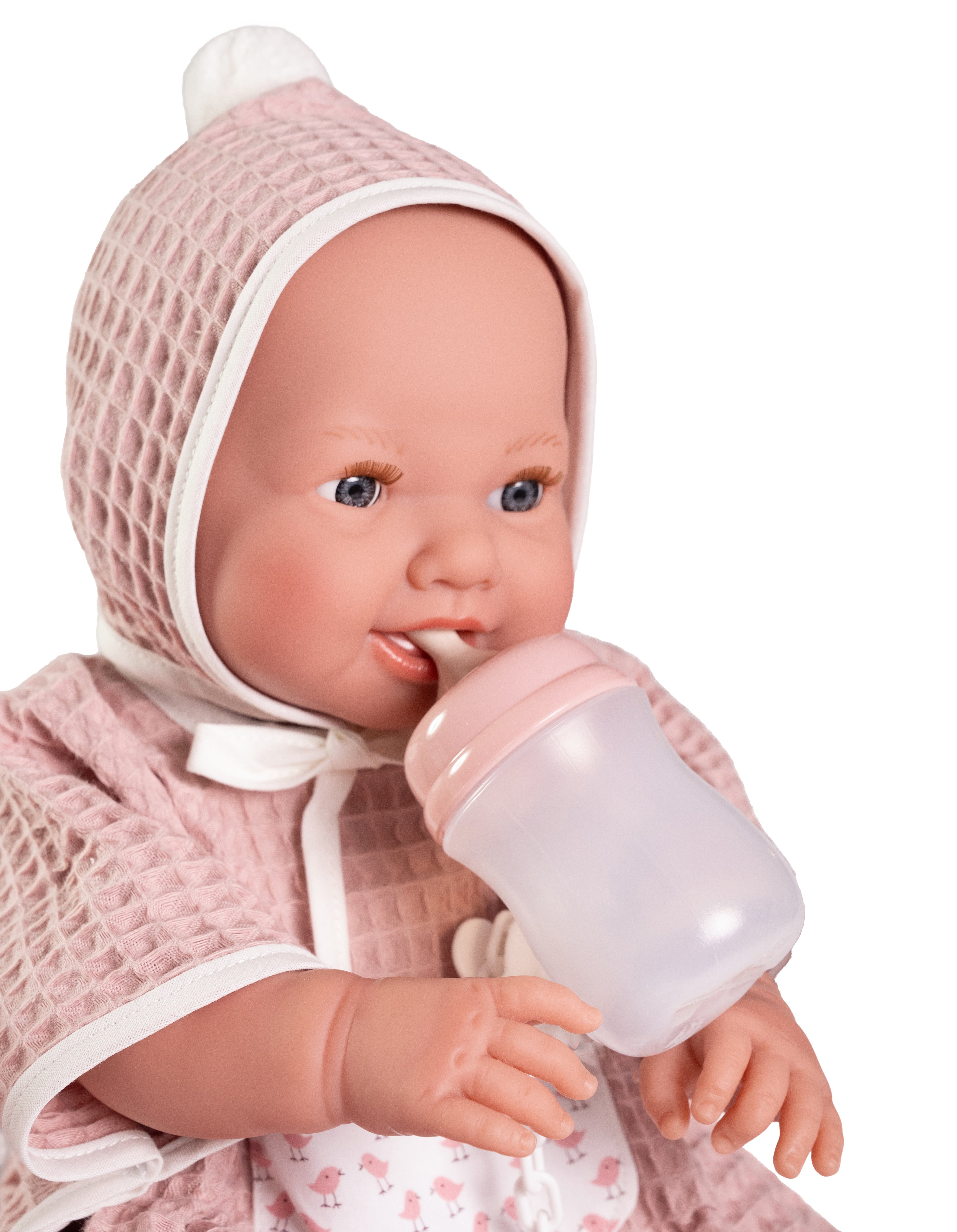 Antonio Juan Doll - Newborn Mia Pees with Bath Set 42cm 50417