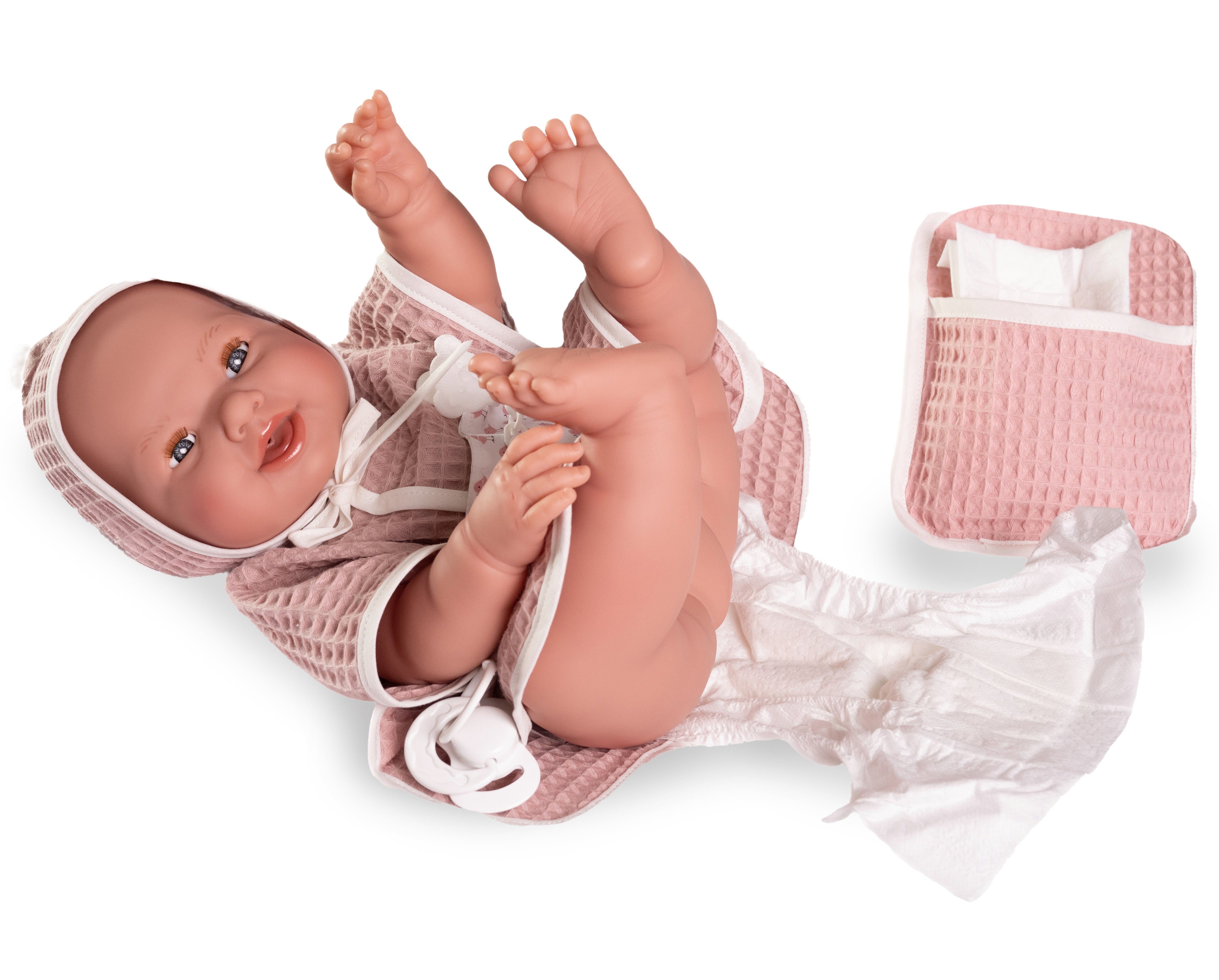 Antonio Juan Doll - Newborn Mia Pees with Bath Set 42cm 50417