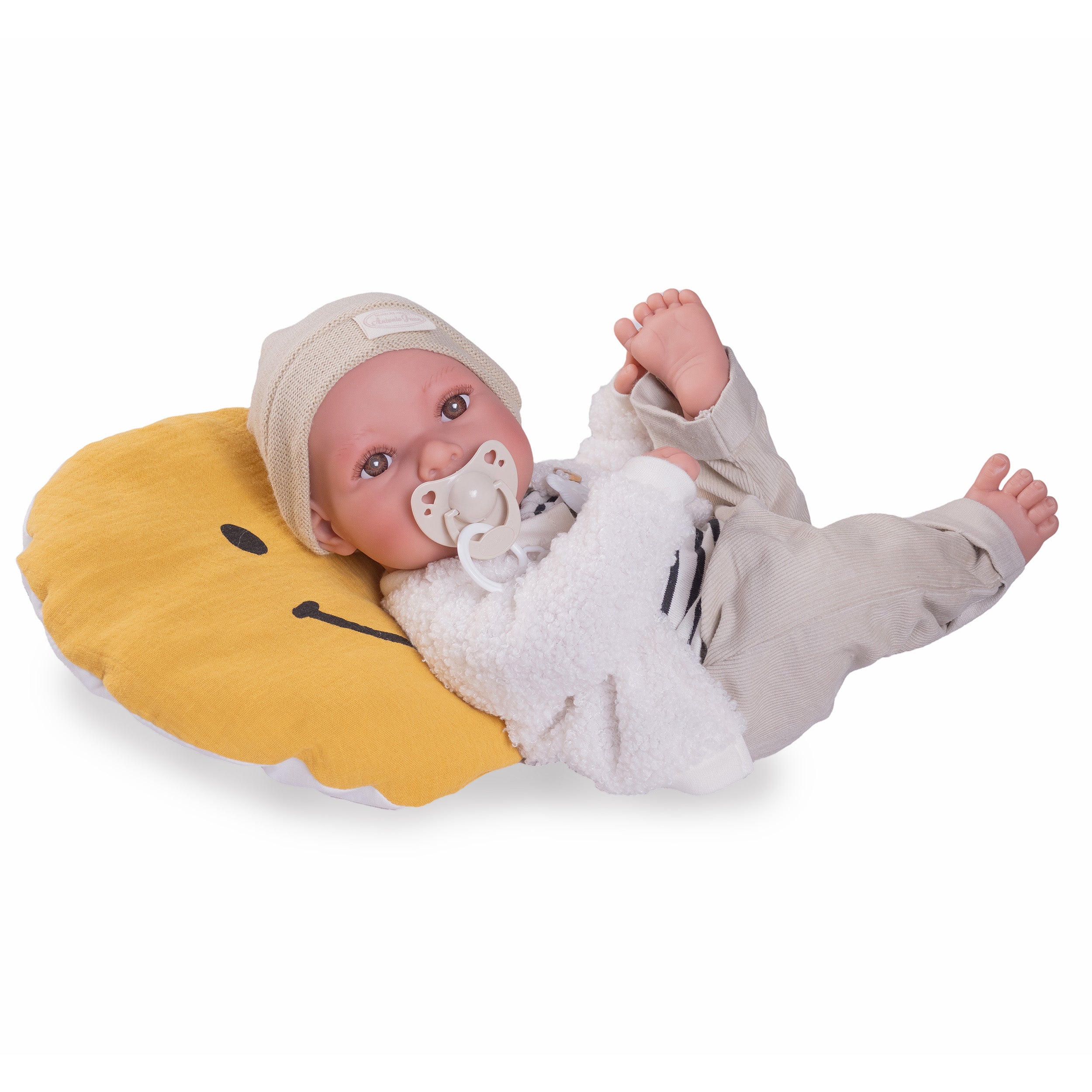 Antonio Juan Doll - Newborn Erik with Smile Cushion 42cm 50423