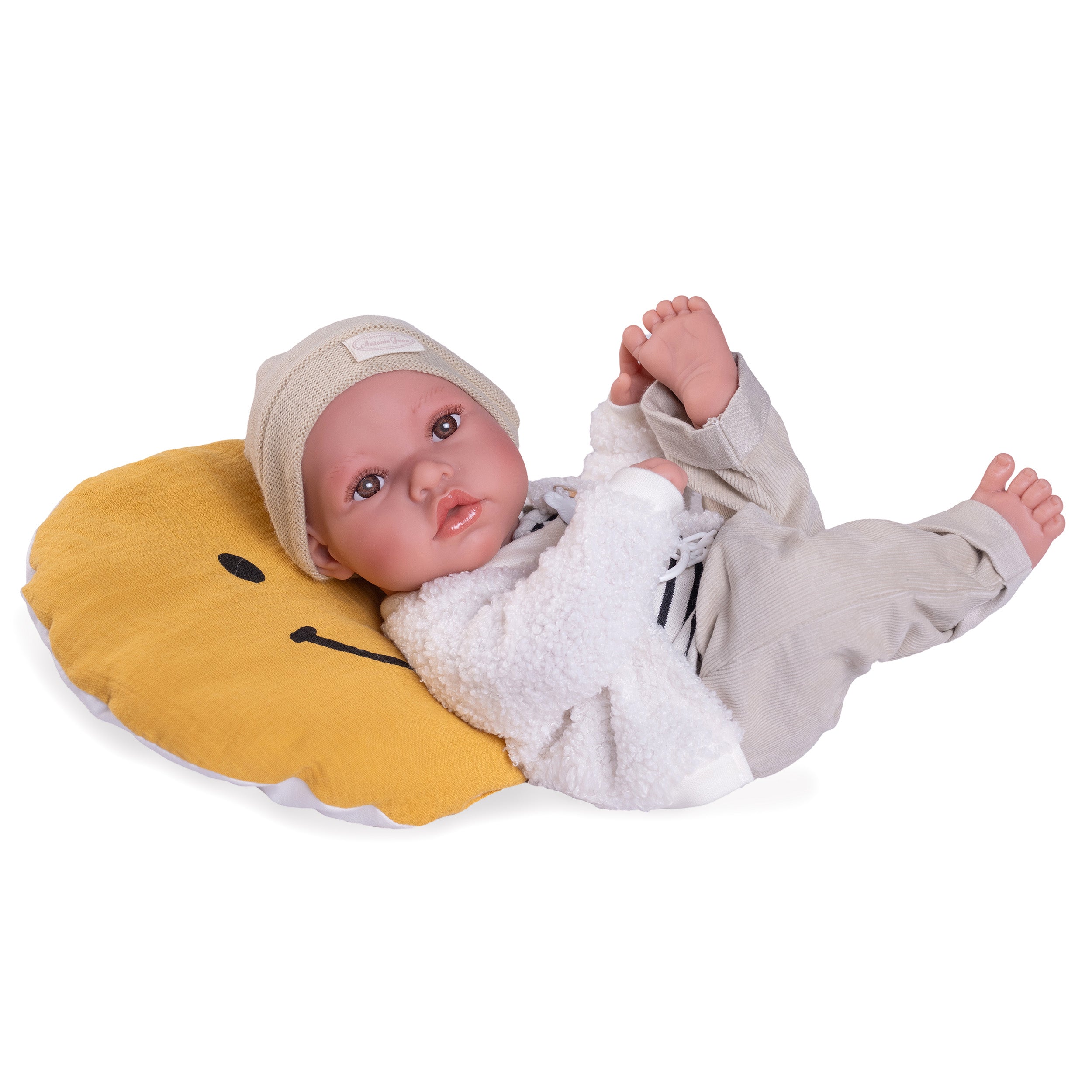 Antonio Juan Doll - Newborn Erik with Smile Cushion 42cm 50423