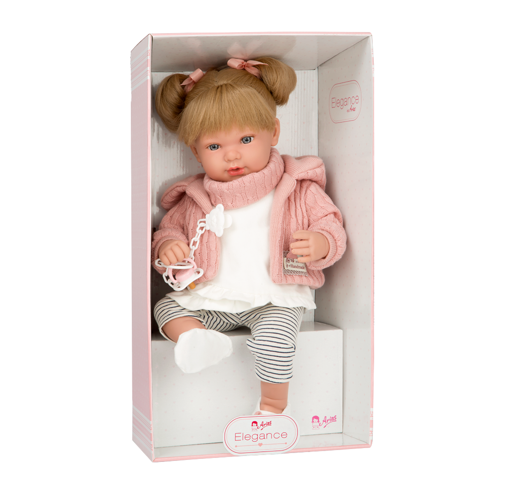 Arias 45cm Reborn Doll Iria with Laughing Function 65297