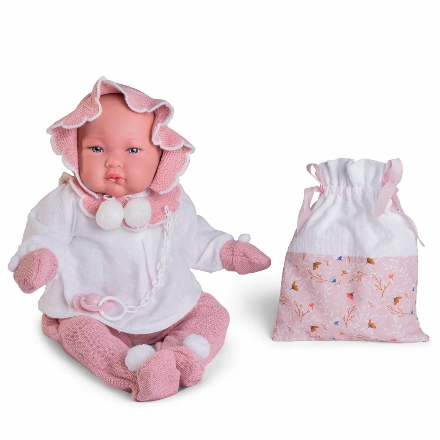 Roma Annie Dolls Pram & Alejandra Doll Bundle