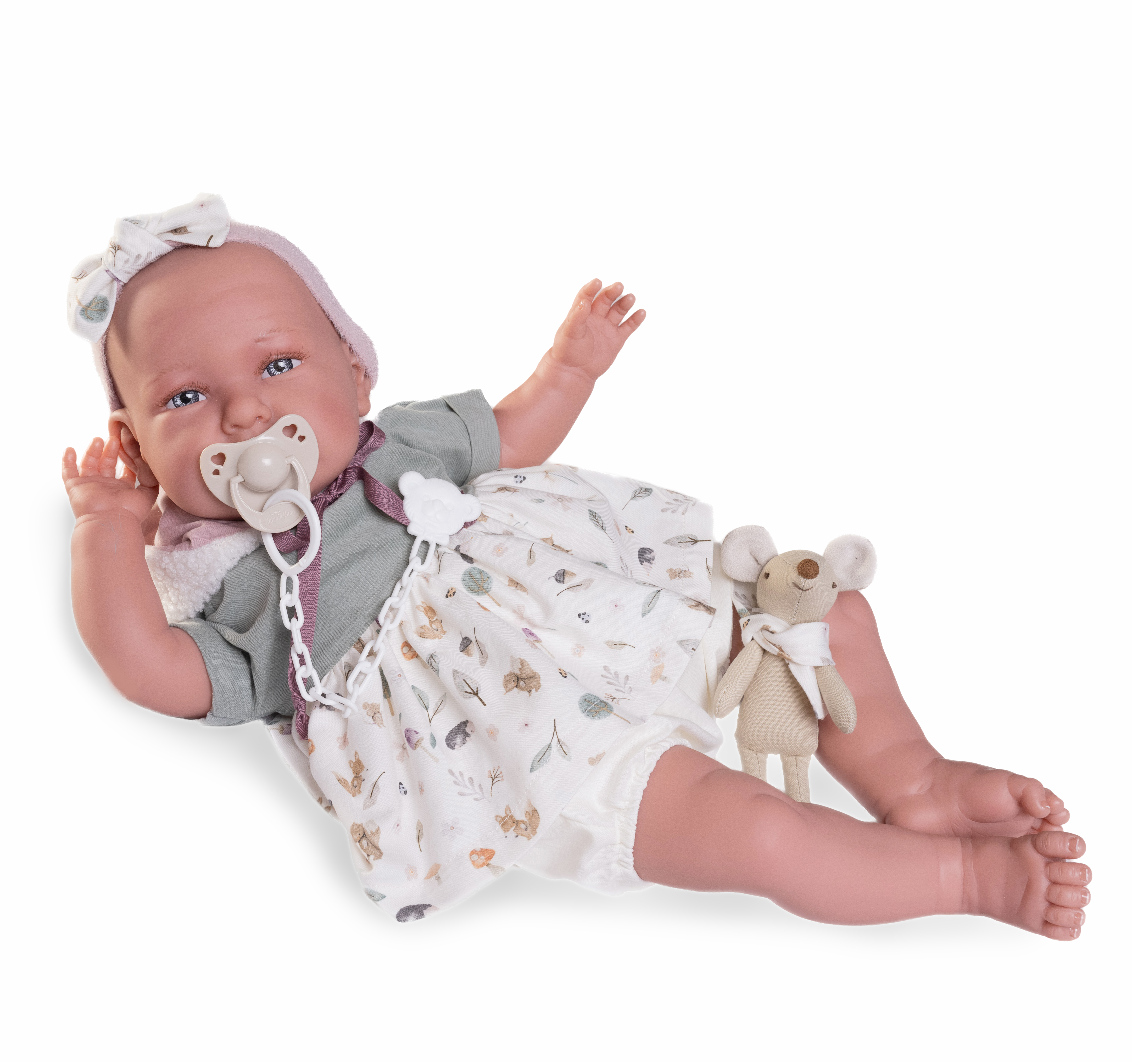 Antonio Juan Doll - Reborn Daniela with Plush Toy 52cm 81393
