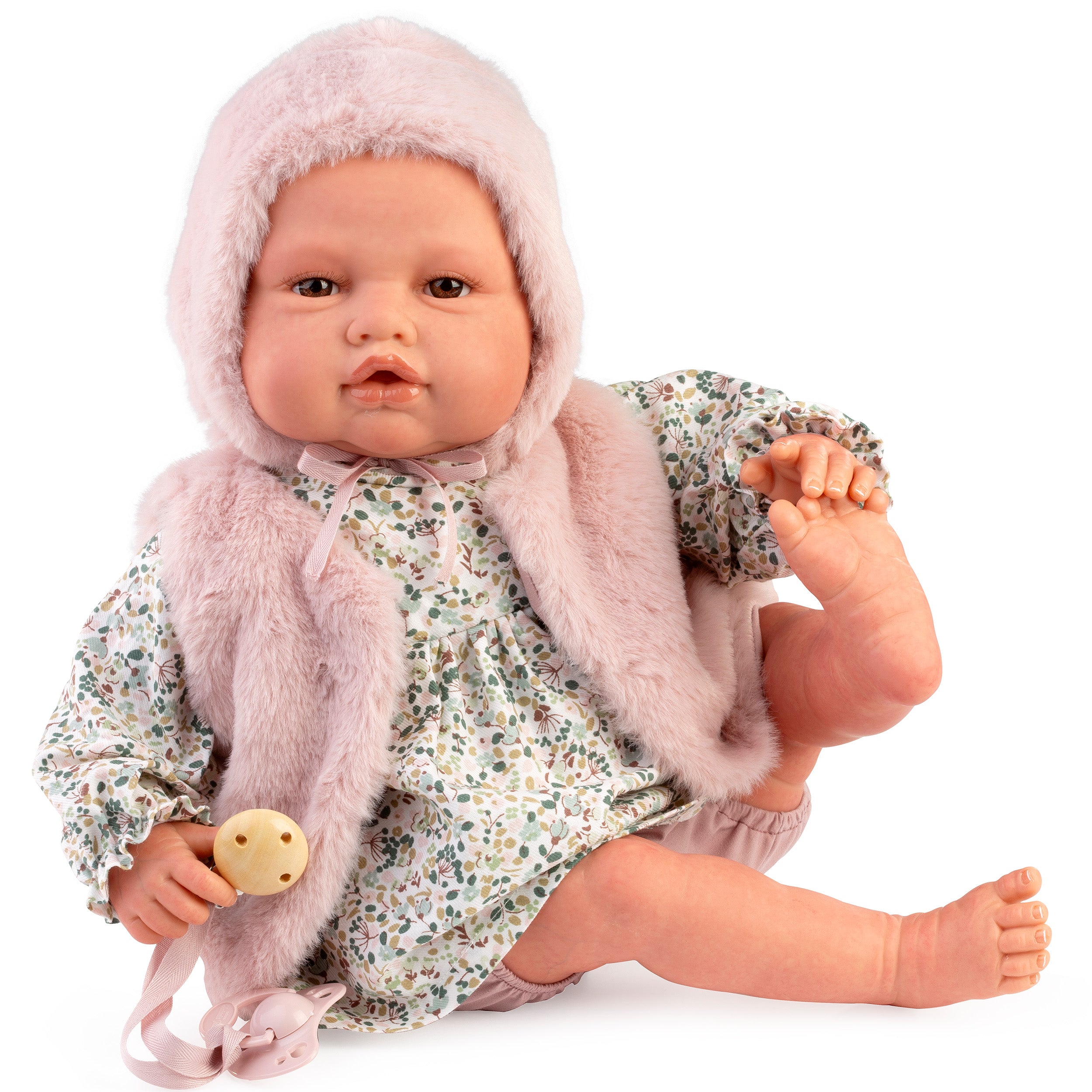 Antonio Juan Fur Reborn Doll - 50cm 82402