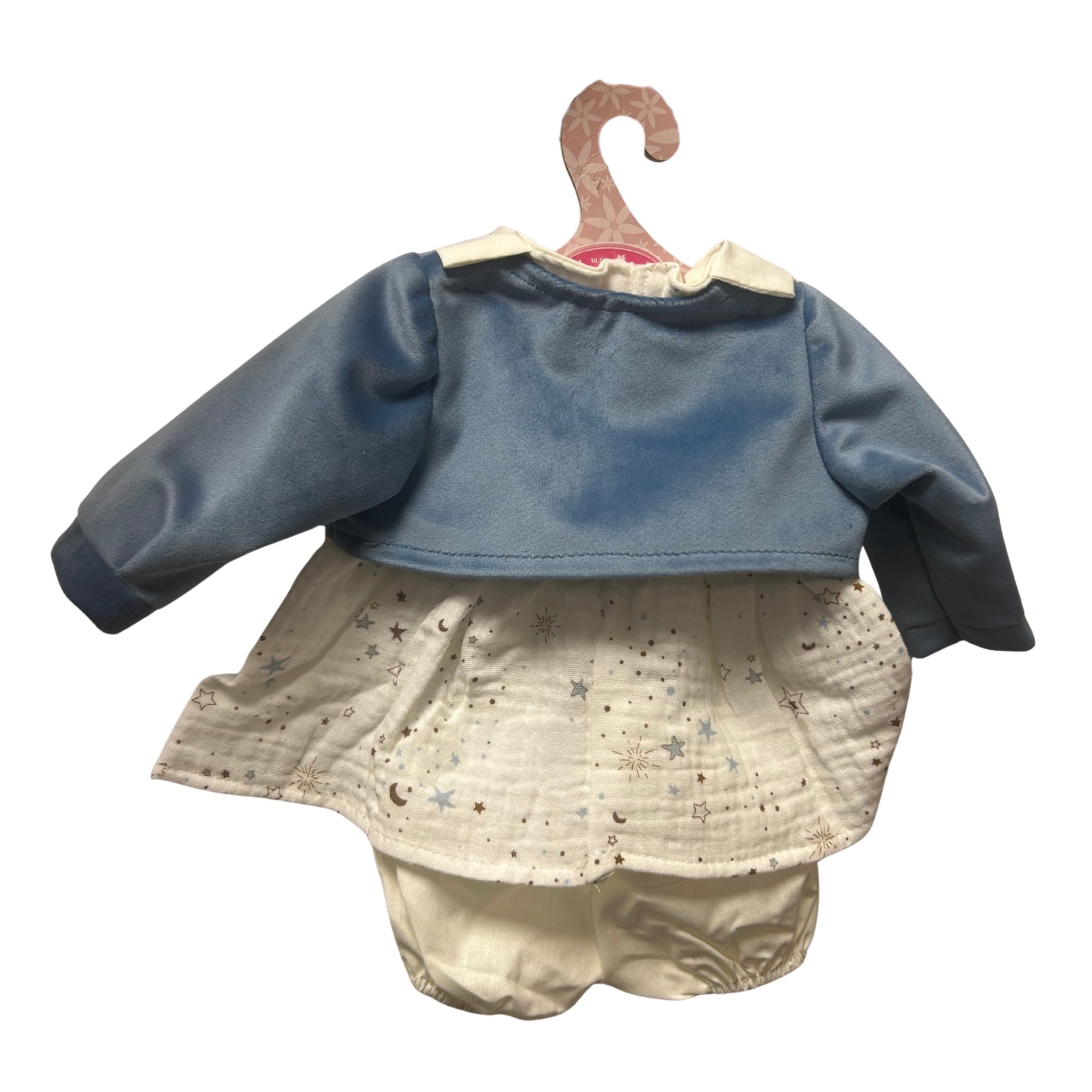 Antonio Juan Clothing for a 40–42cm Doll – Blue Star 3 Piece Outfit