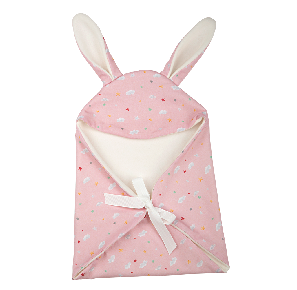 Arias 30cm Elegance Pink Bunny Blanket and Dummy 60760