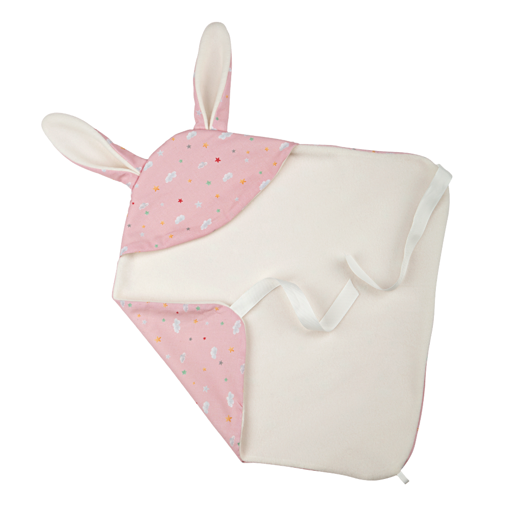 Arias 30cm Elegance Pink Bunny Blanket and Dummy 60760
