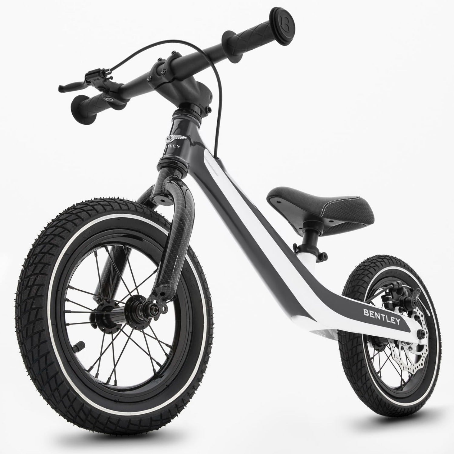 Bentley Balance Bike - Onyx Black / Glacier White Open Box