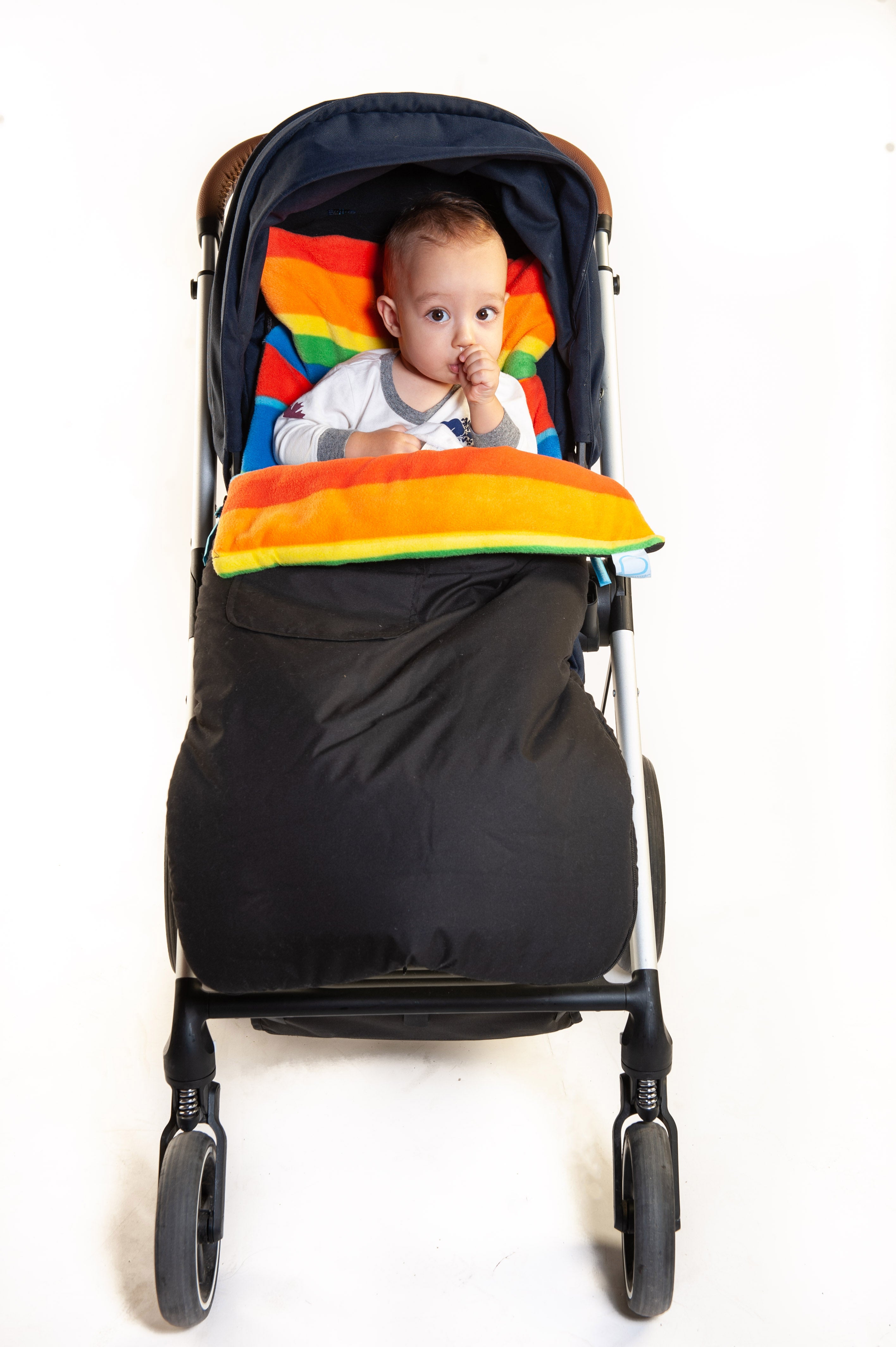 Buggysnuggle Footmuff Explorer - Rainbow Extreme
