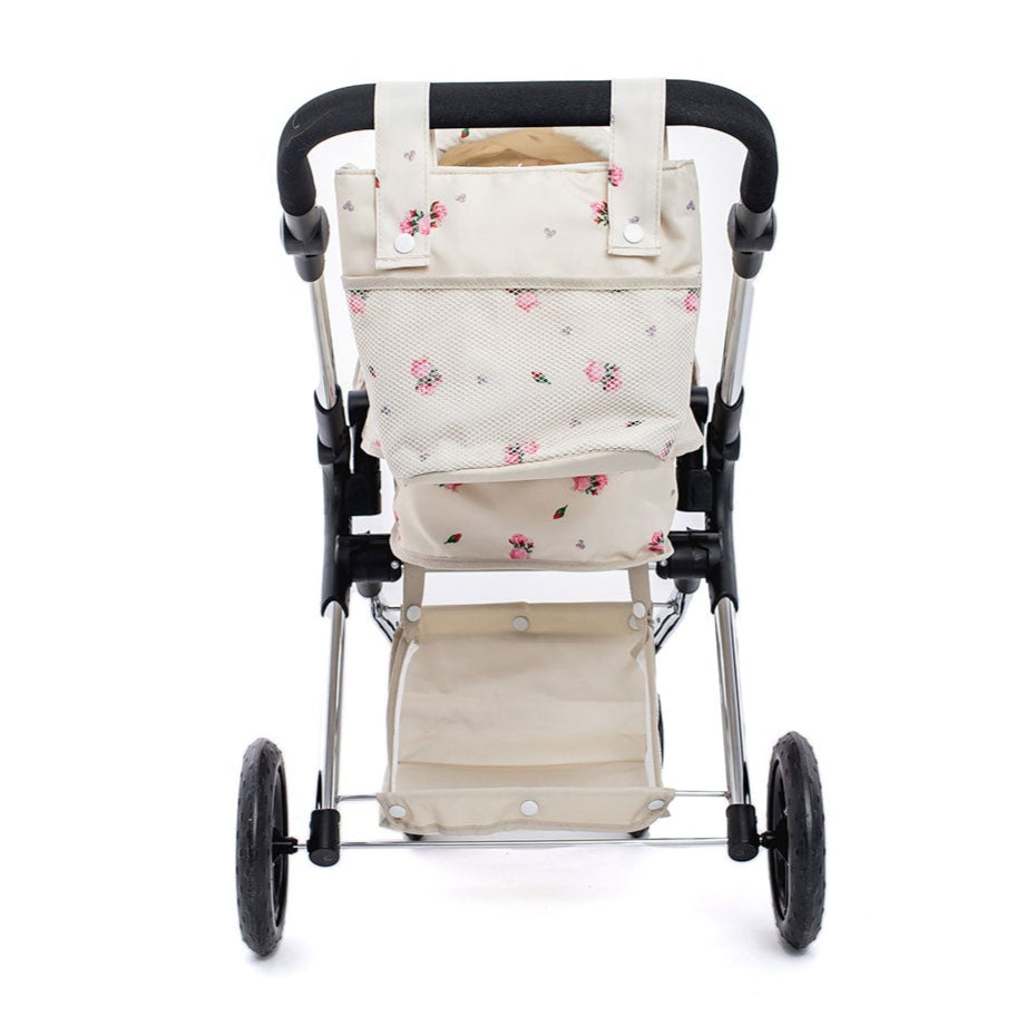 Roma Darcie Single Dolls Pram - Cream 3+ years 78cm