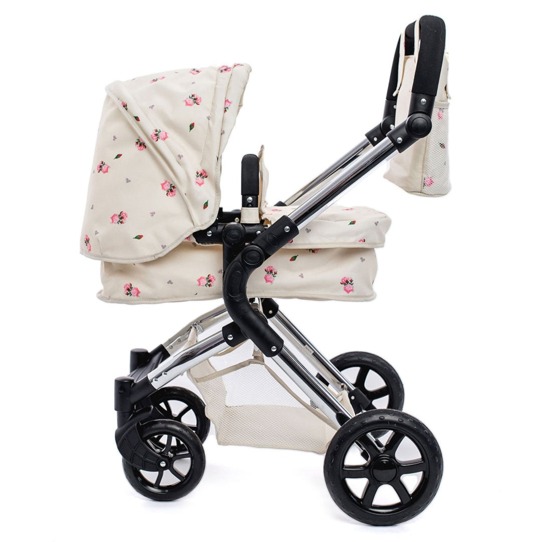 Roma Darcie Single Dolls Pram - Cream 3+ years 78cm
