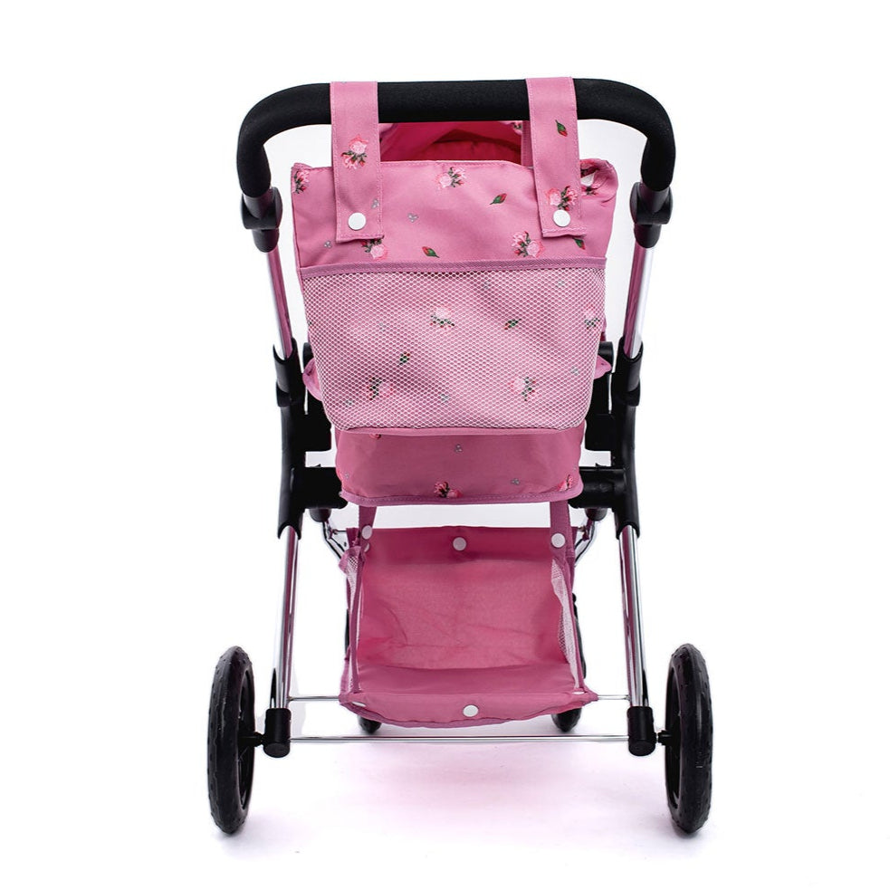 Roma Darcie Single Dolls Pram - Pink 3+ years 78cm