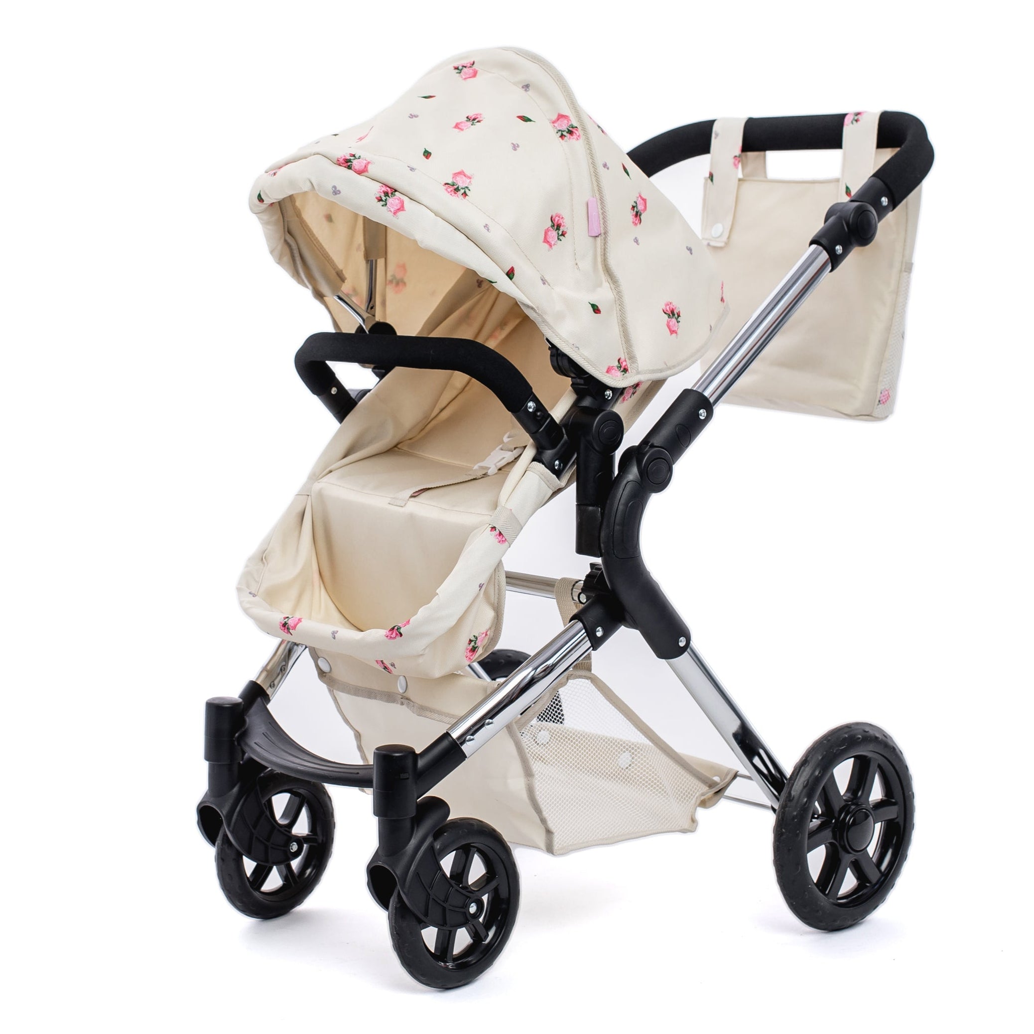 Roma Darcie Single Dolls Pram - Cream 3+ years 78cm