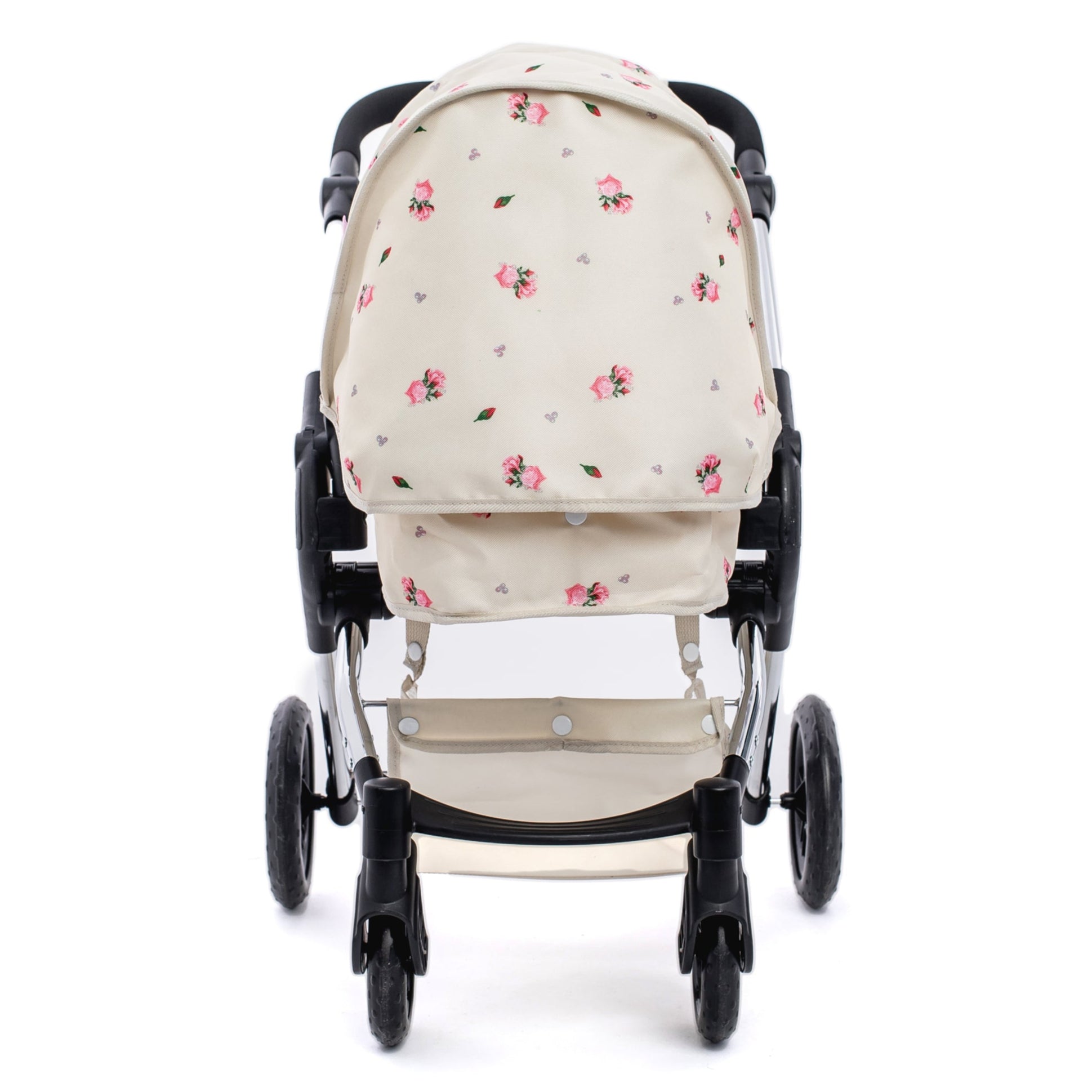 Roma Darcie Single Dolls Pram - Cream 3+ years 78cm