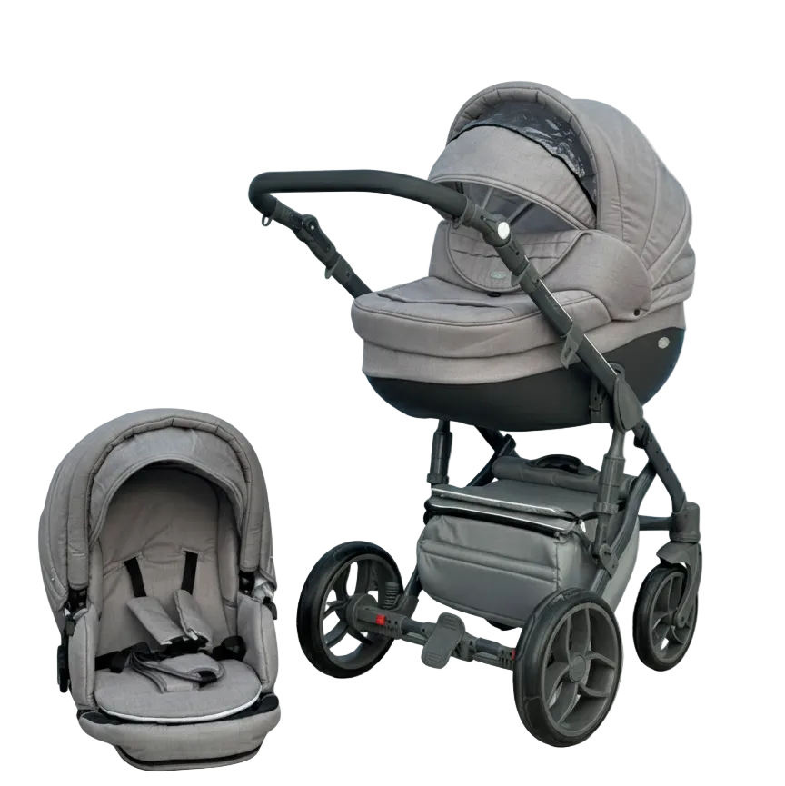 Ex Display Roma Bambino 2-in-1 Travel System – Heritage Grey