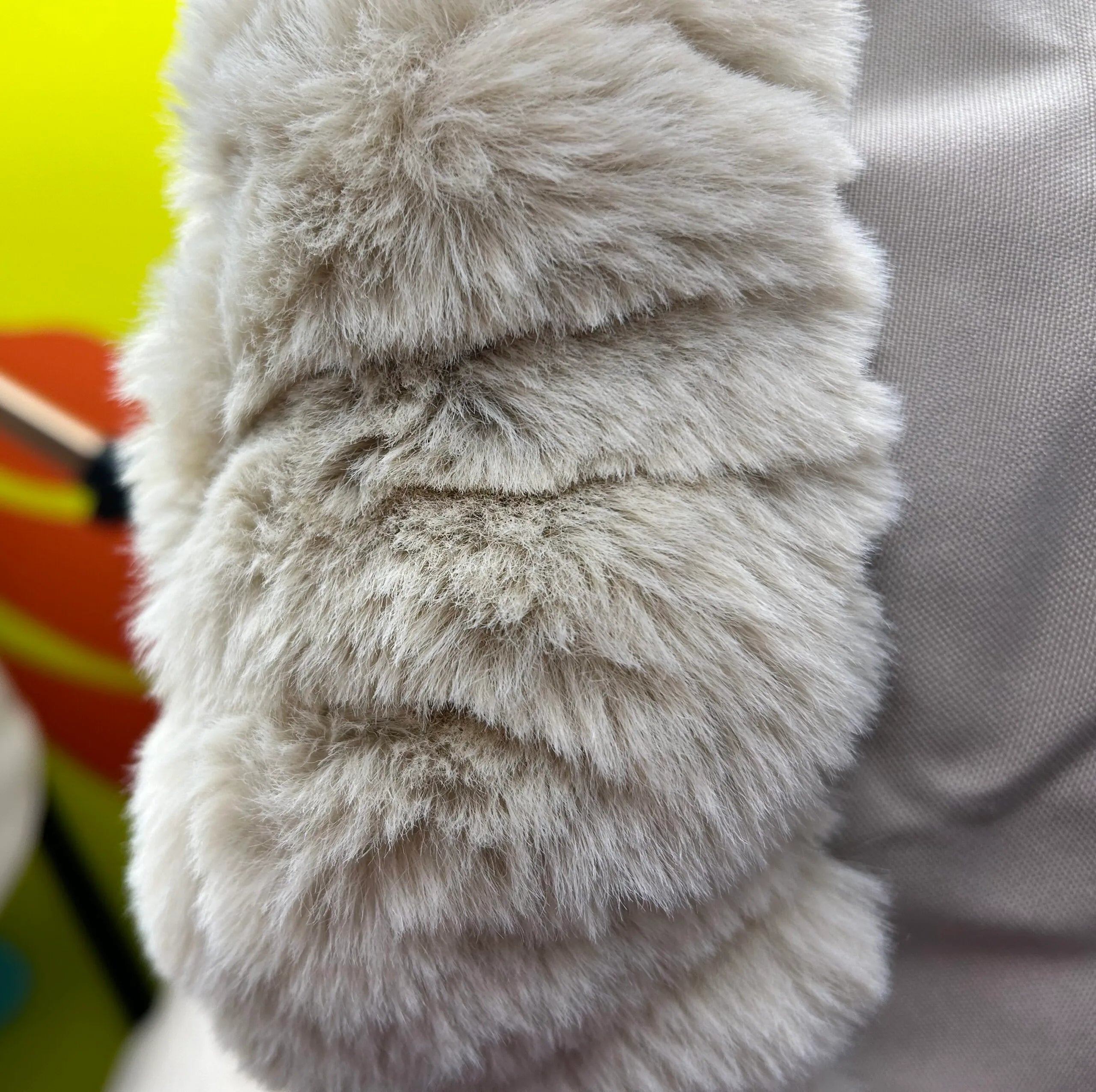 Roma Stroller Hood Fur - Feather