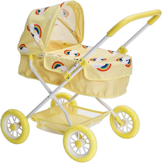 Roma Rupert Dolls Pram - primrose
