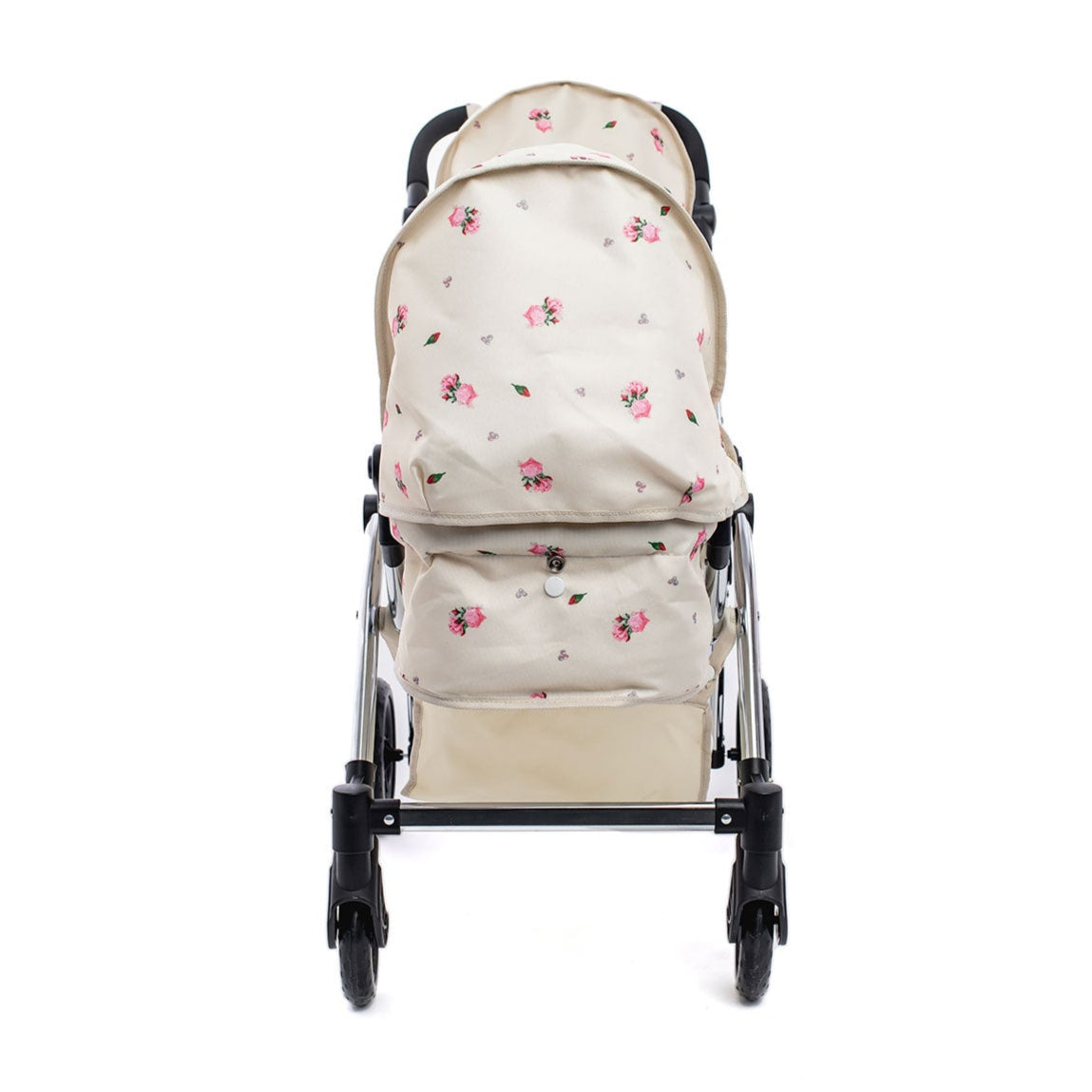Roma Darcie Twin Dolls Pram - Cream 3+ years 84cm
