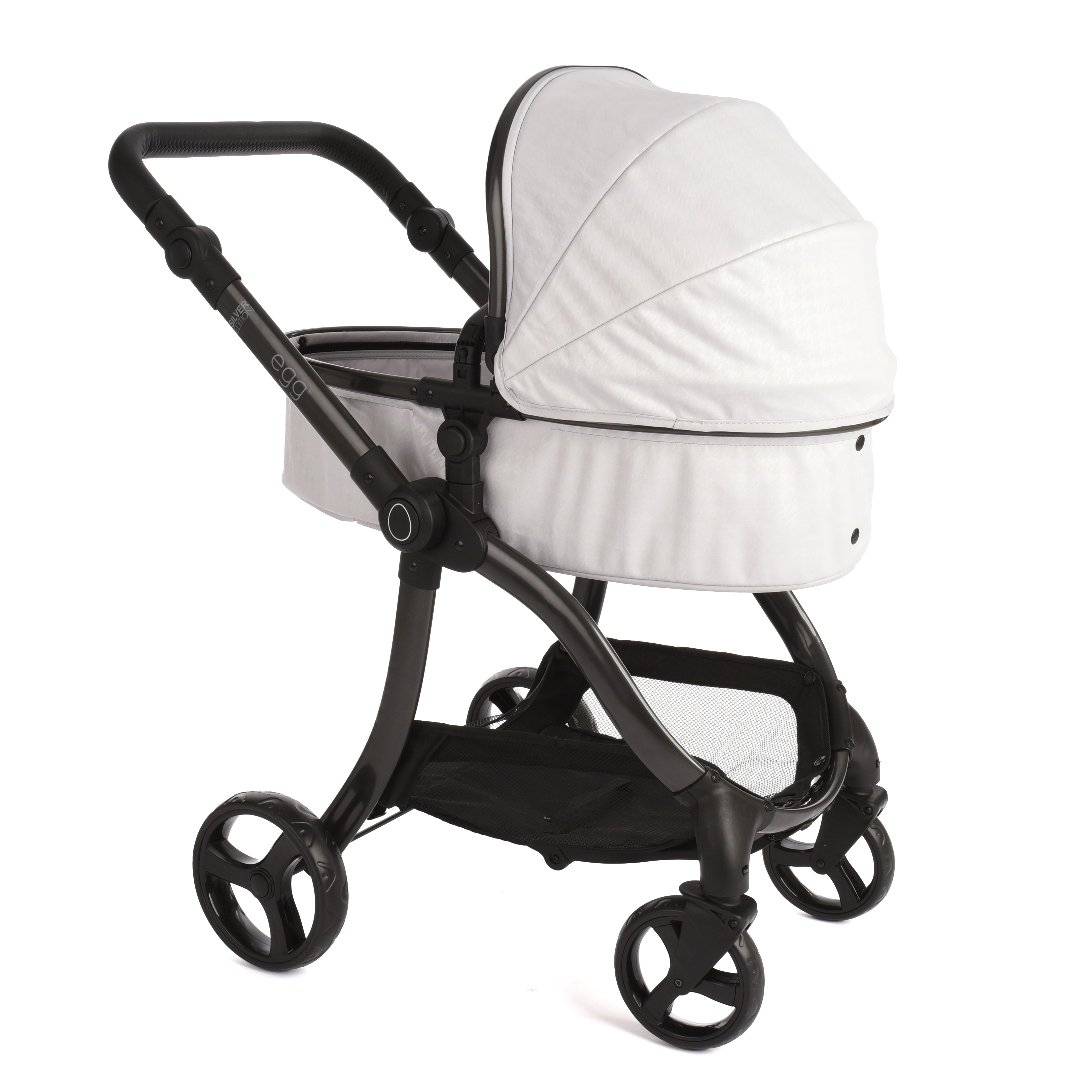 egg® Dolls Pram - Houndstooth Silver