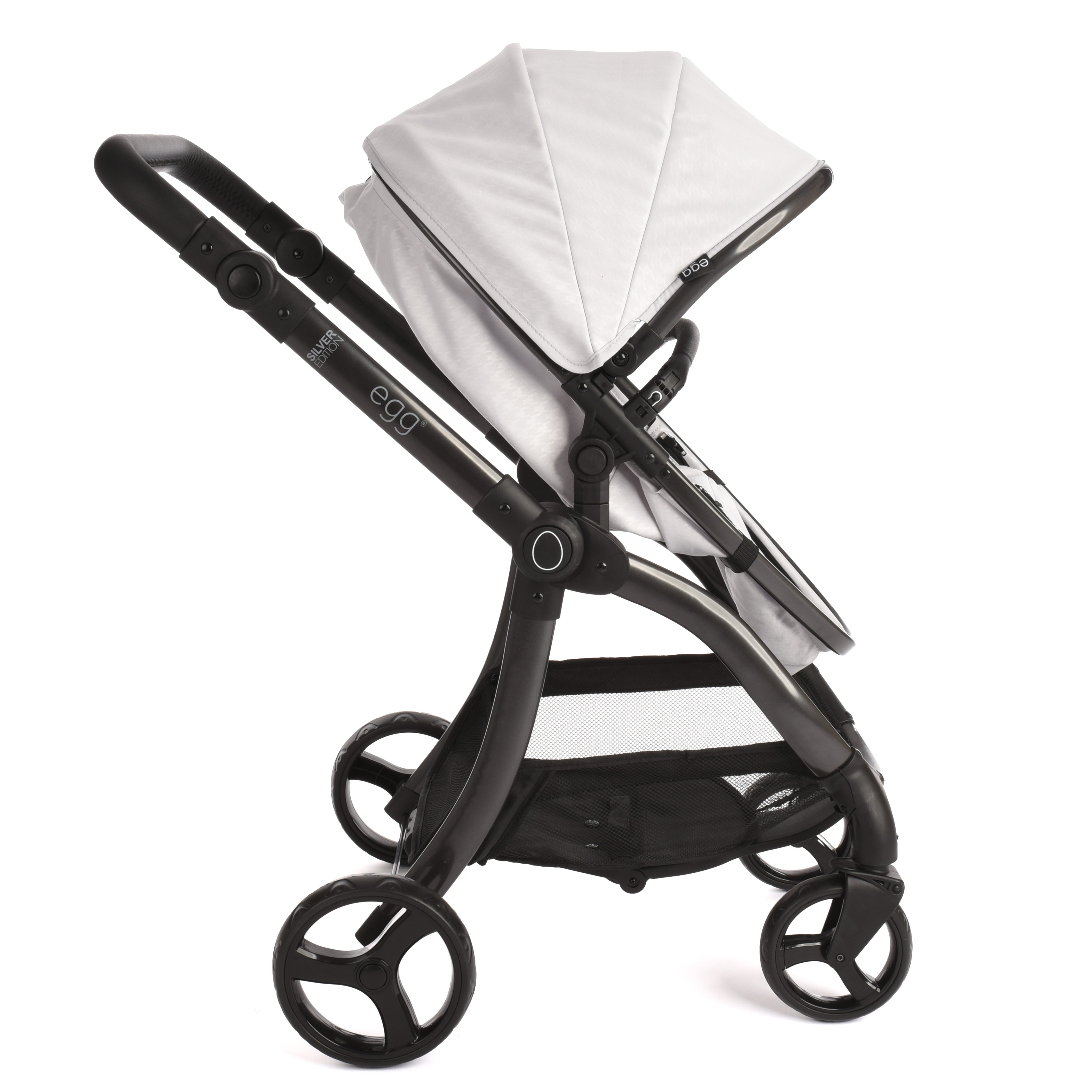egg® Dolls Pram - Houndstooth Silver