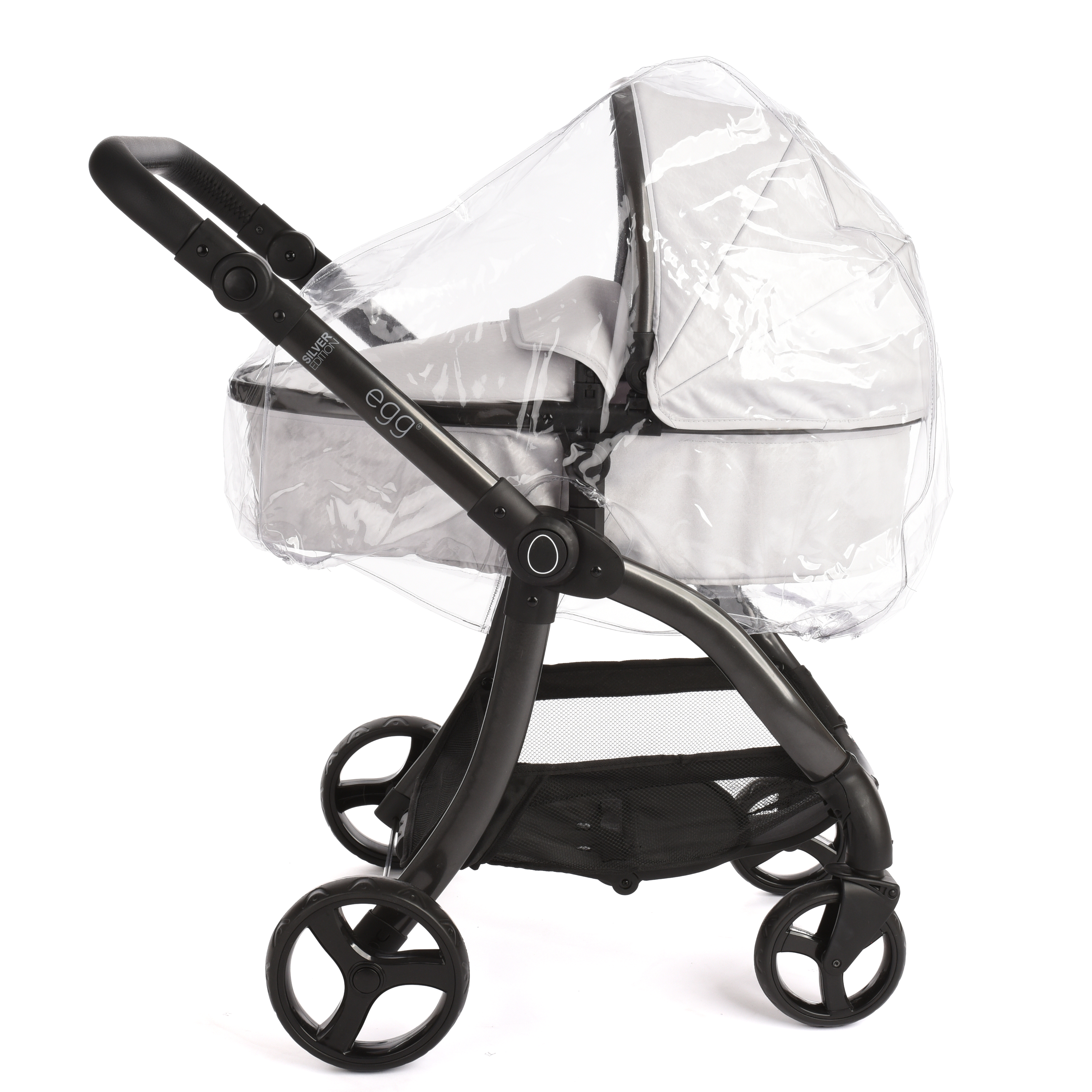 egg® Dolls Pram - Houndstooth Silver