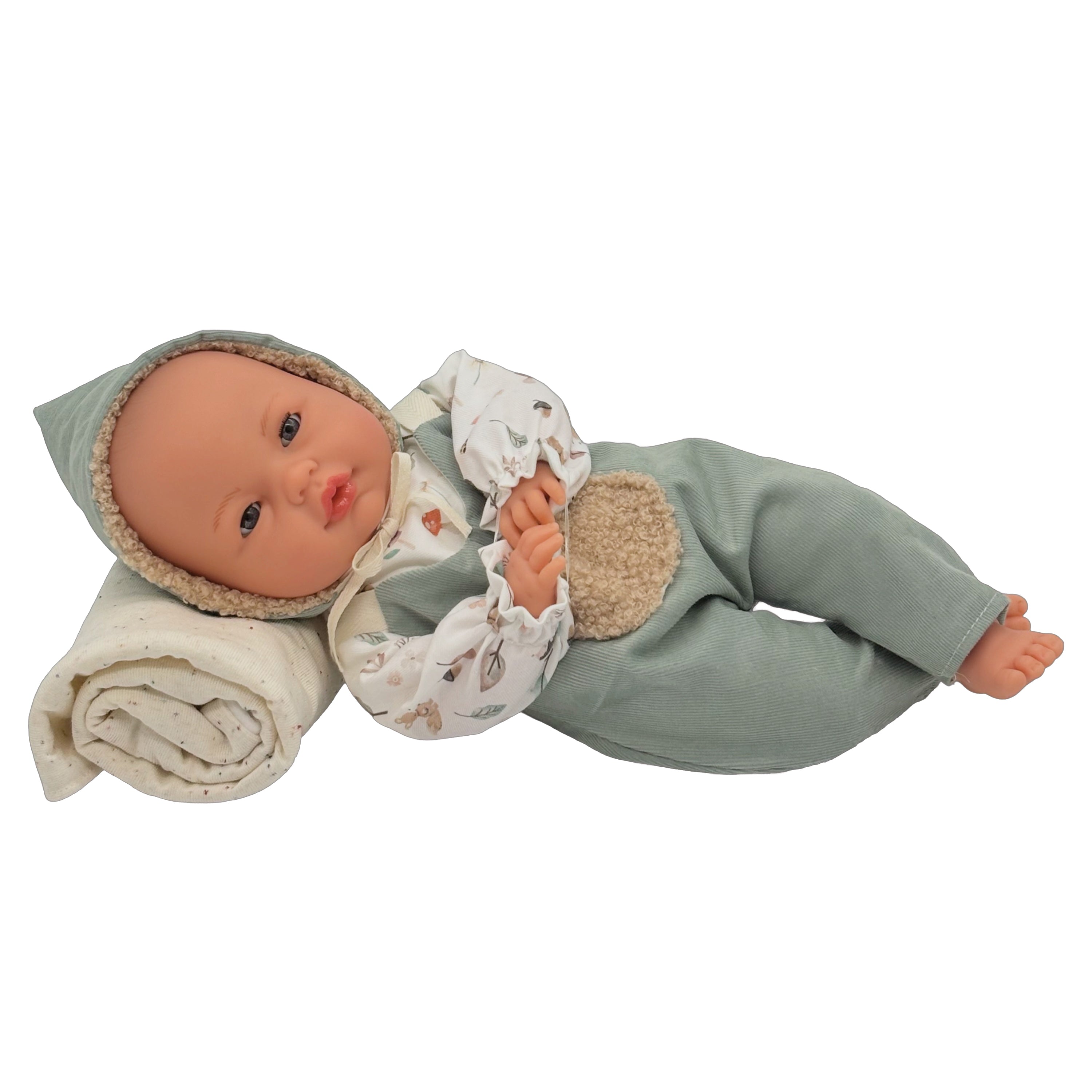 Roma Fern Doll - Cries with Dummy 37 cm