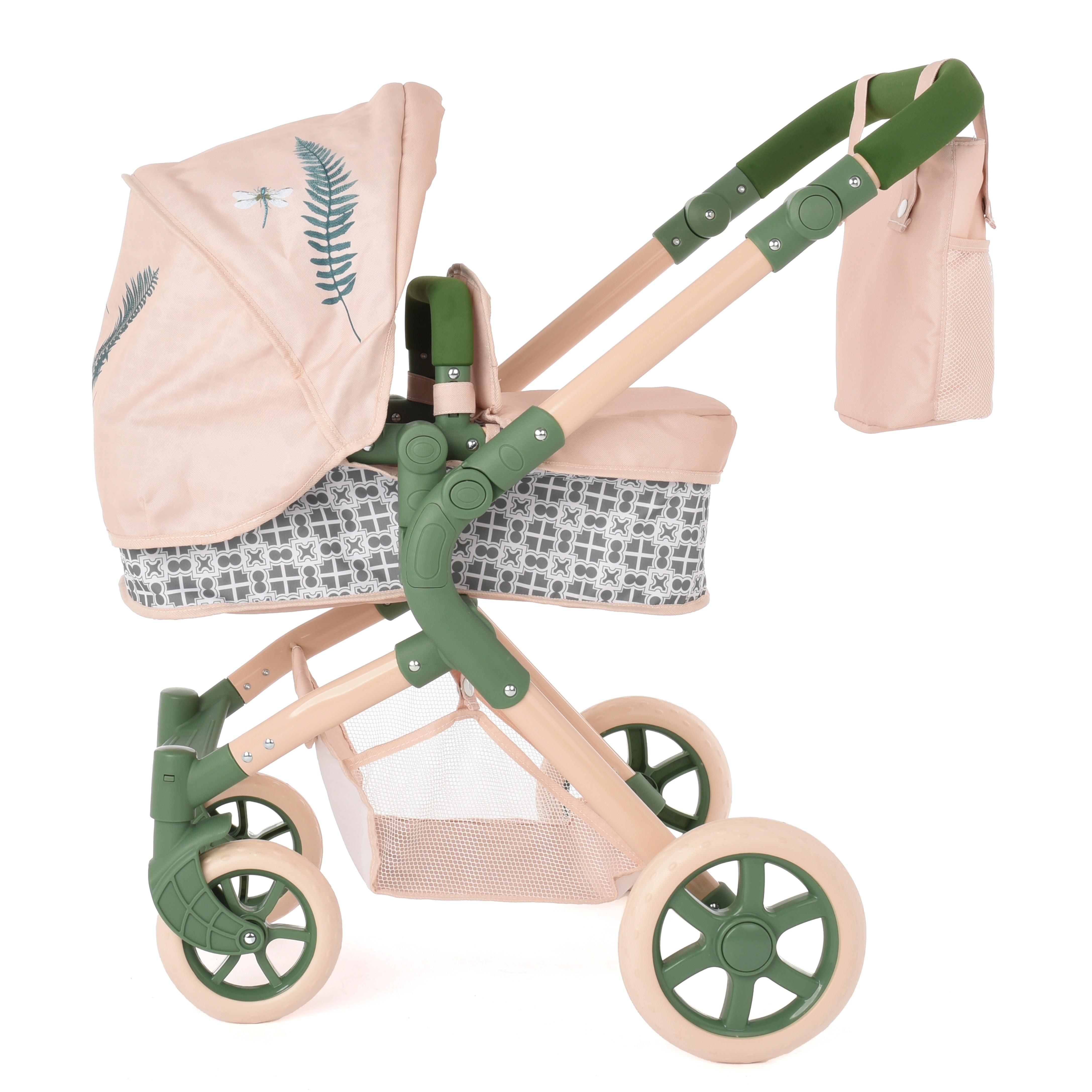 Roma RHS Single Dolls Pram - Fern