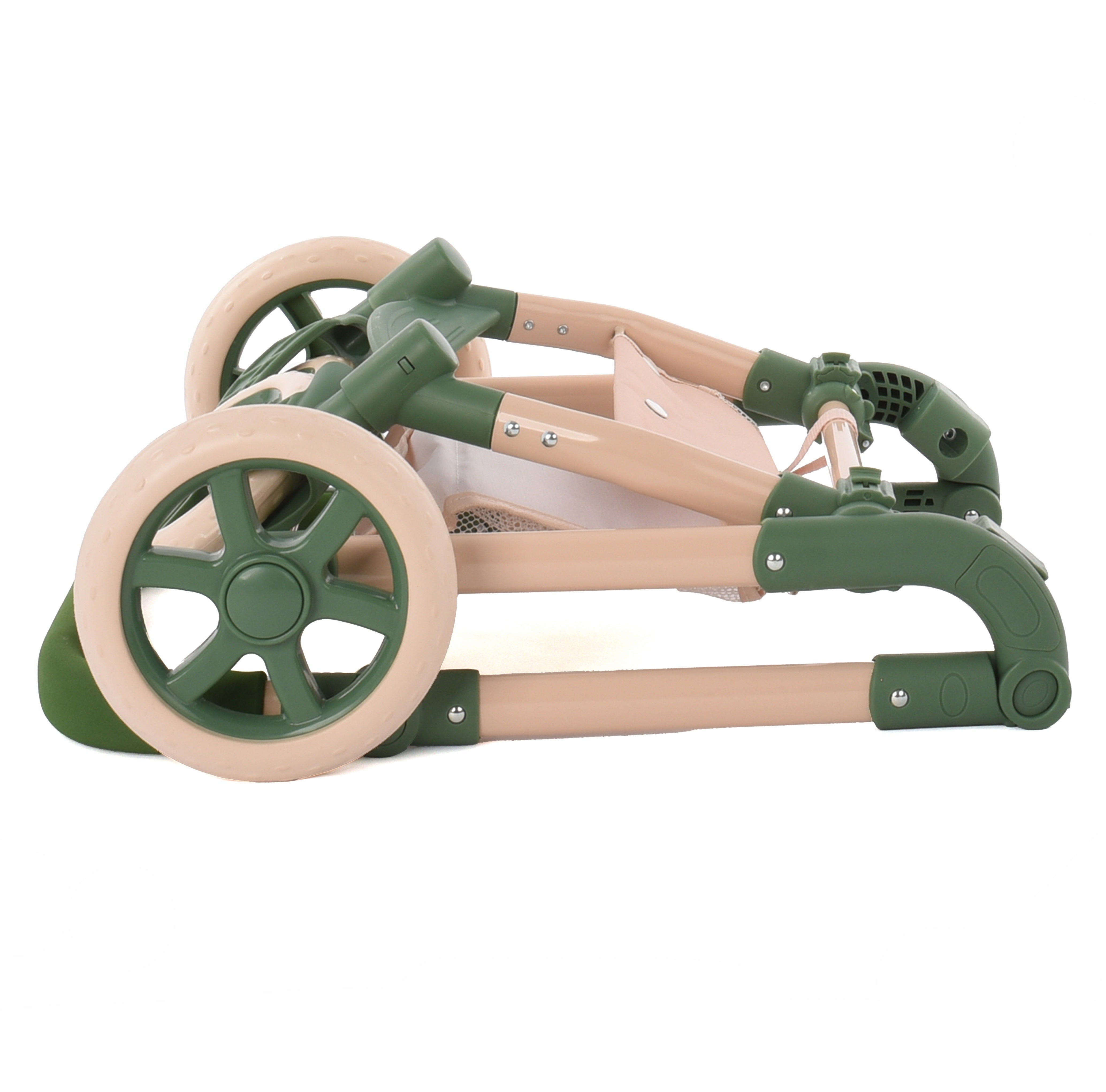Roma RHS Single Dolls Pram - Fern