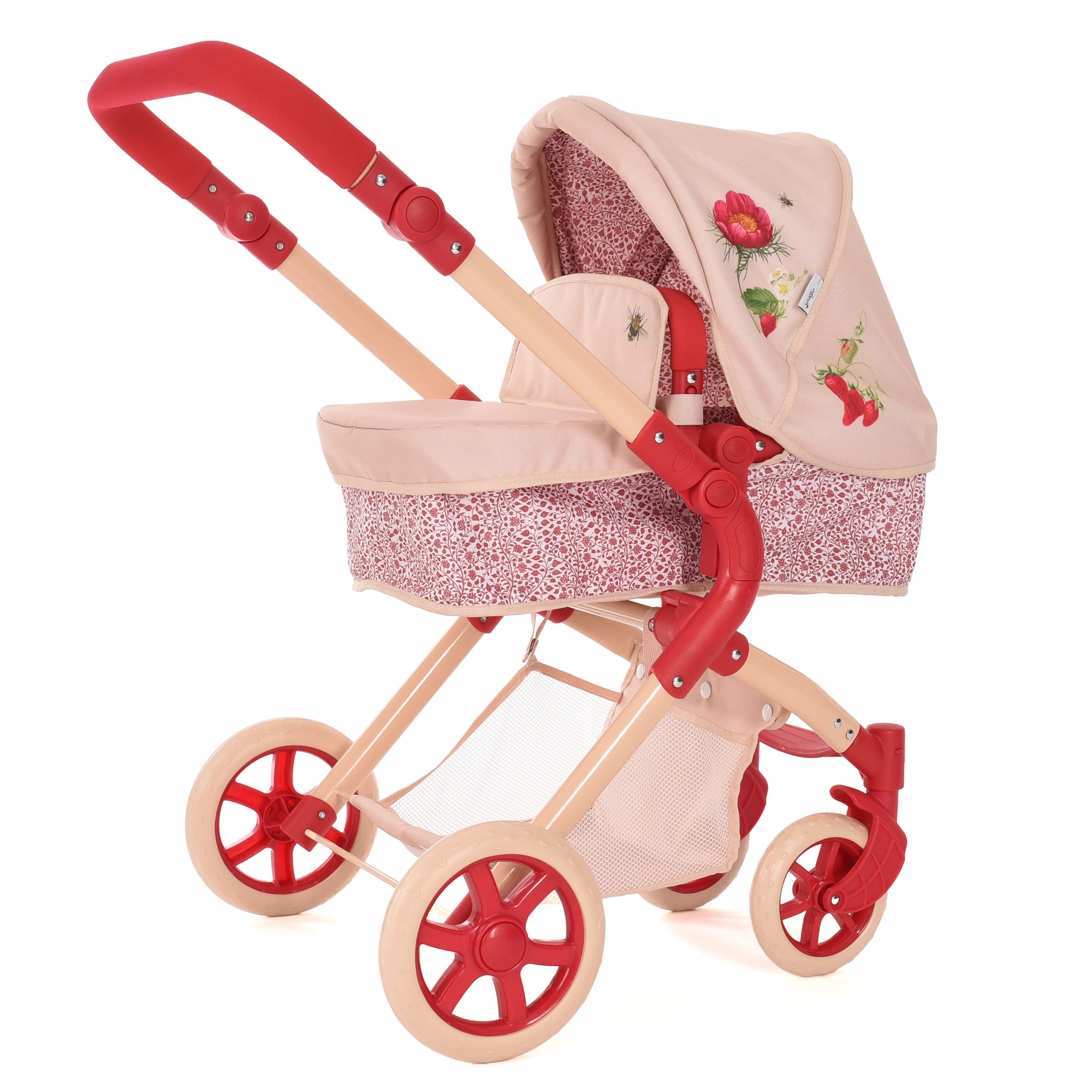 Roma RHS Single Dolls Pram - Flora