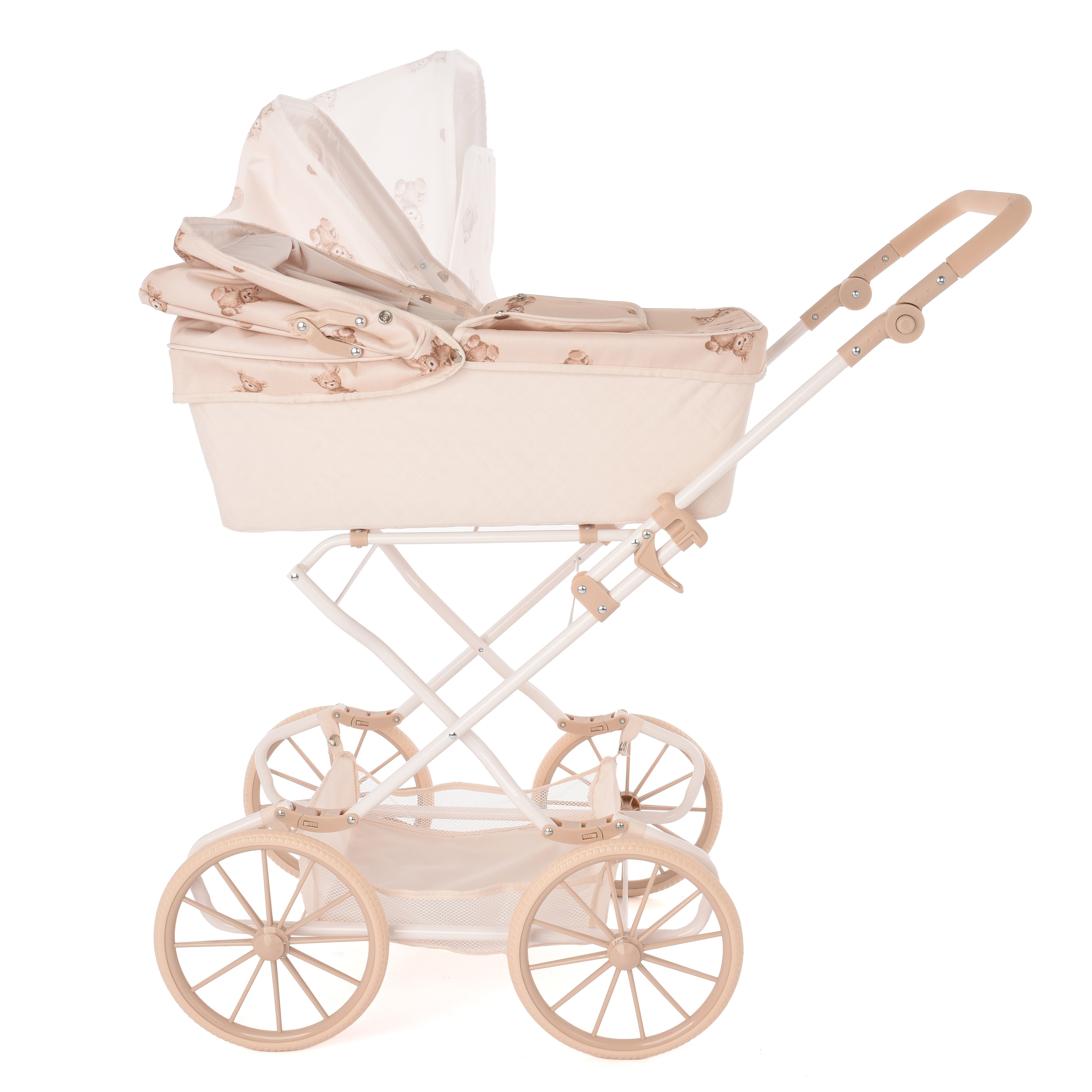 Roma Teddy Reborn Dolls Pram