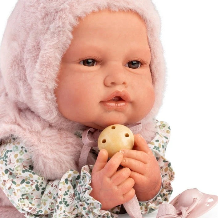 Antonio Juan Fur Reborn Doll - 50 cm