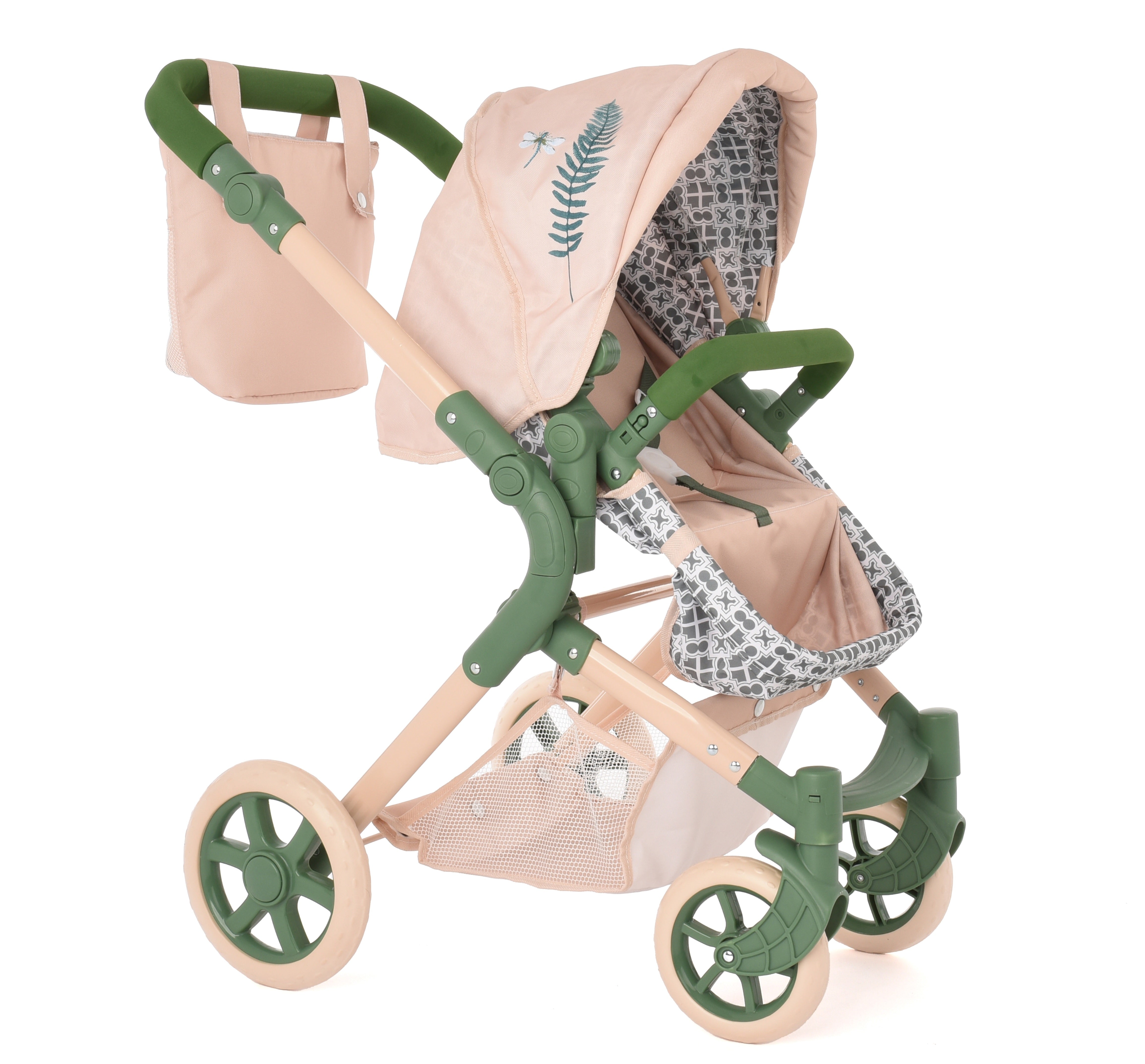 Roma RHS Single Dolls Pram - Fern
