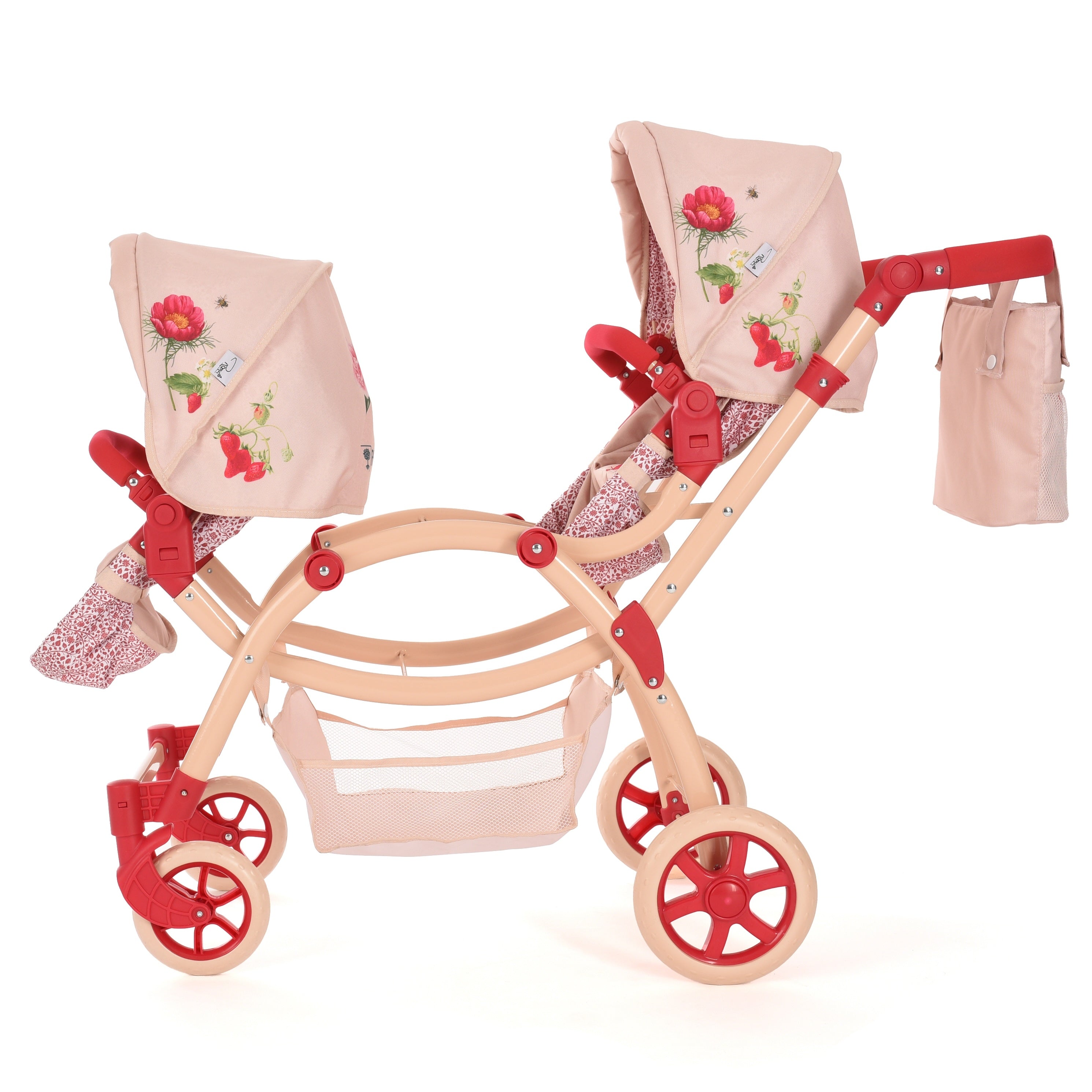 Roma RHS Twin Dolls Pram - Flora