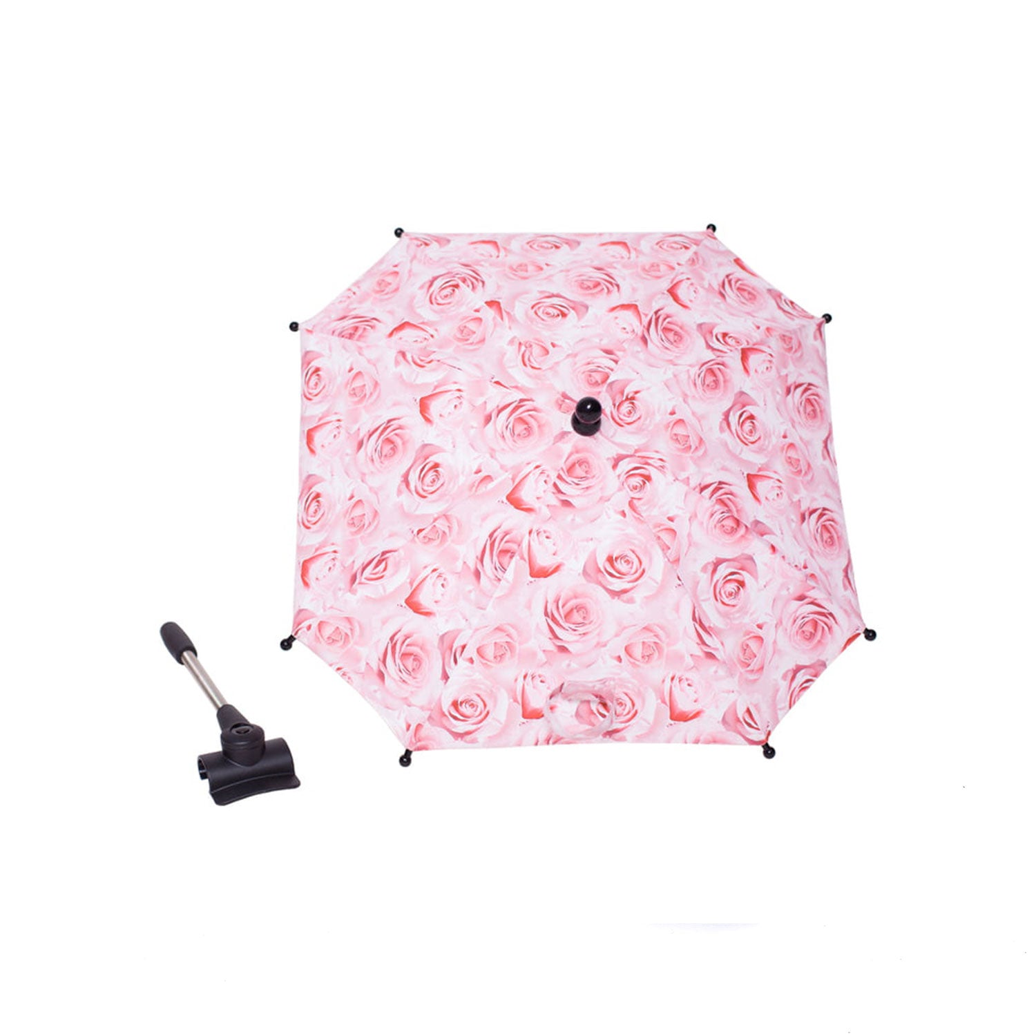Roma Dolls Prams Parasol - Pink Rose