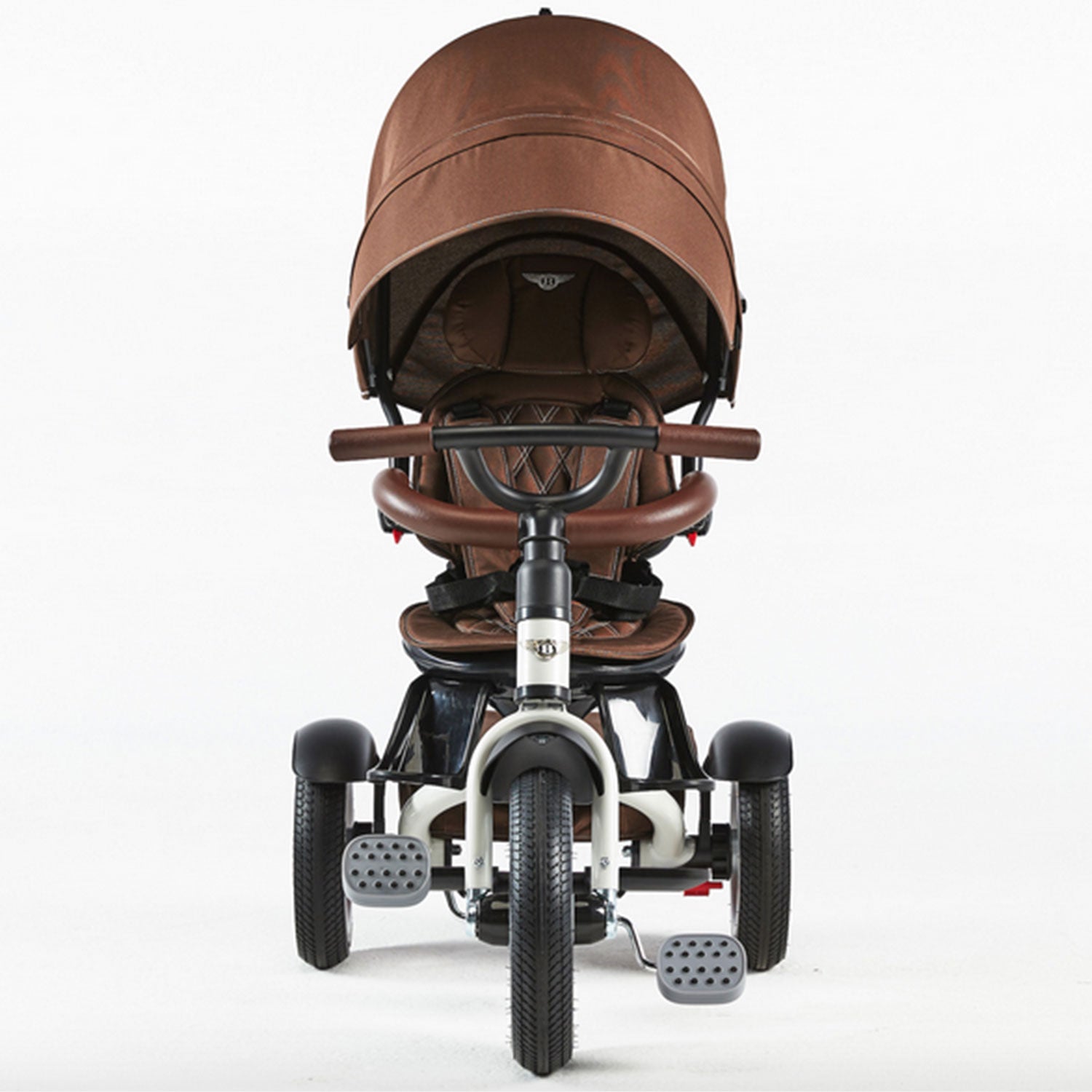 Bentley Trike - Satin White / Brown