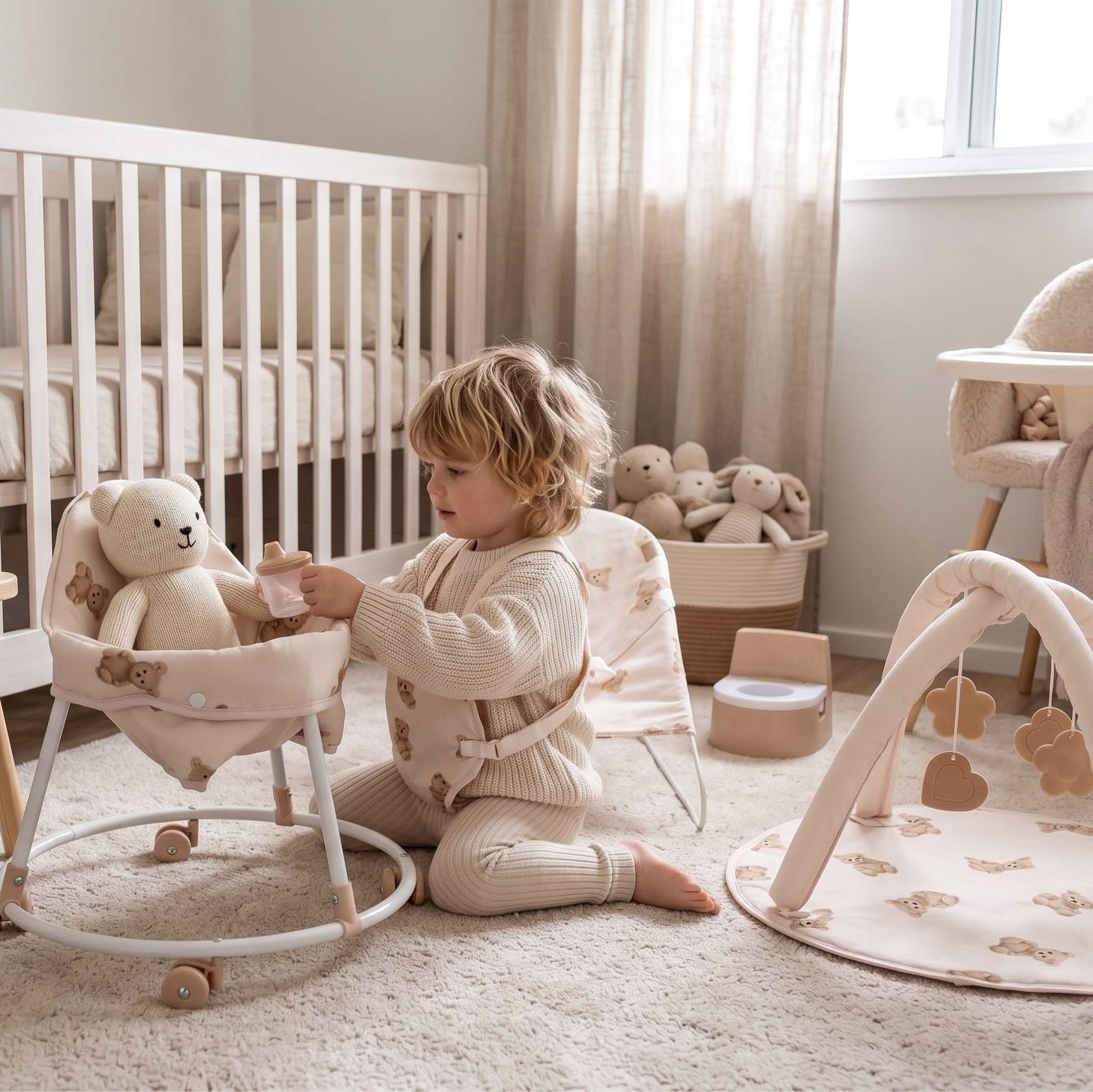Roma Teddy 10 Piece Accessory Set