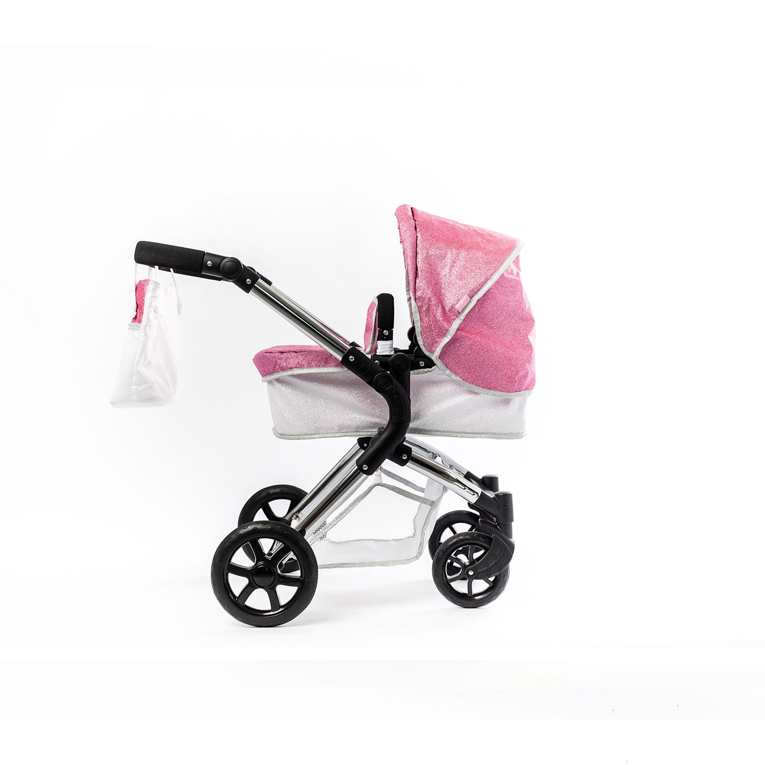 Roma Stephanie Single Dolls Pram - Sparkle 3+ years 78cm