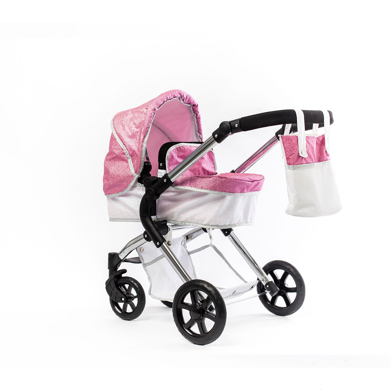 Roma Stephanie Single Dolls Pram - Sparkle 3+ years 78cm
