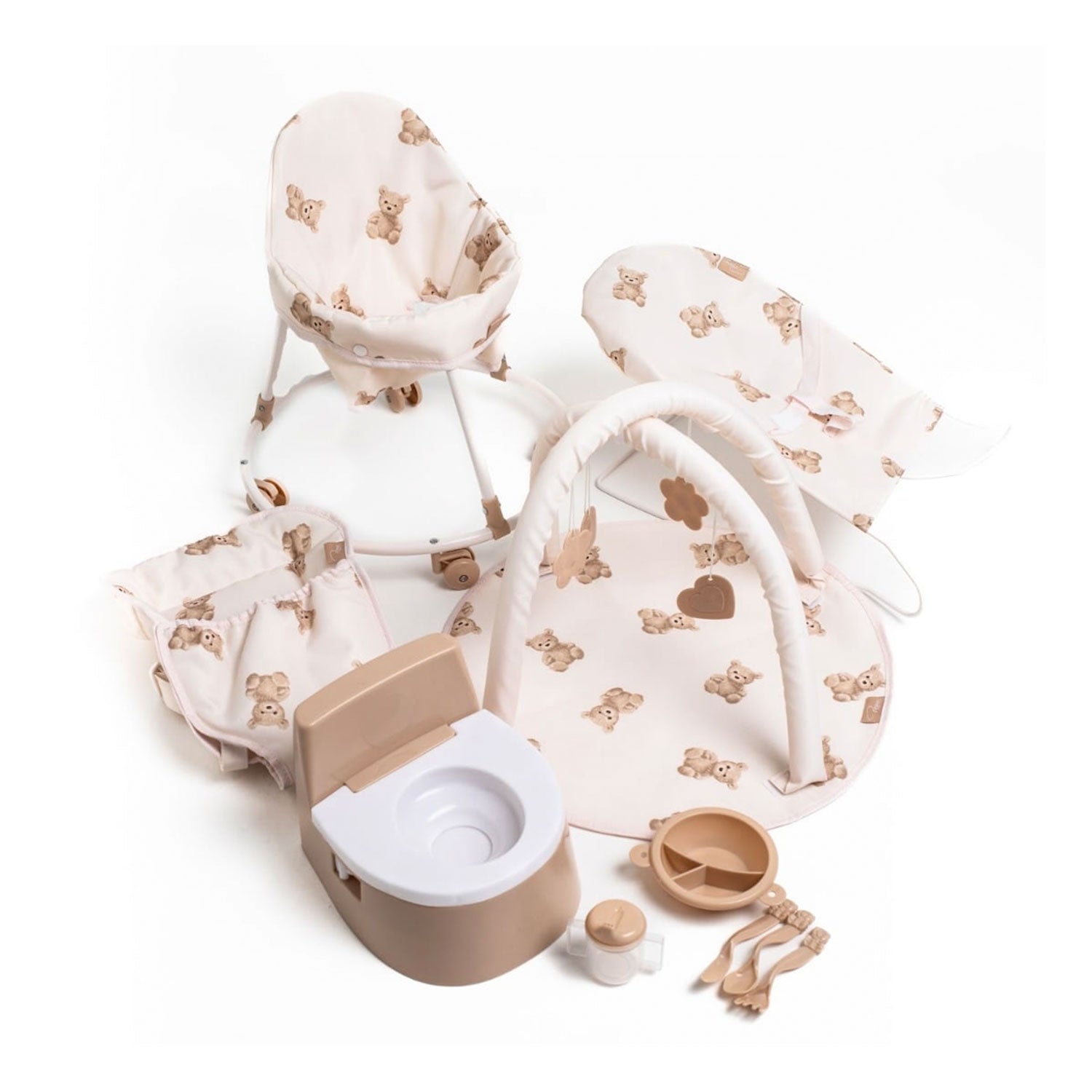 Roma Teddy 10 Piece Accessory Set