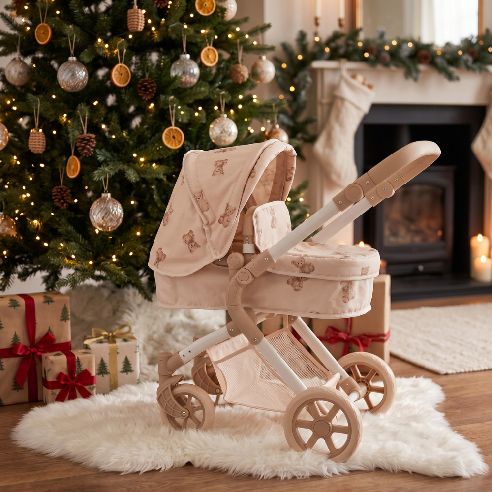 Roma Teddy Single Dolls Pram