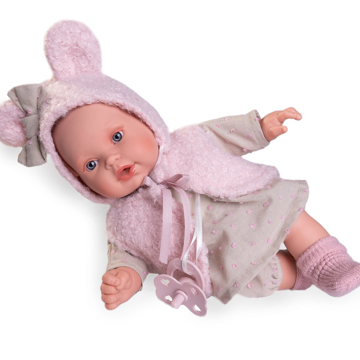 Doll - Kika Bunny Ears Crying Baby 27cm