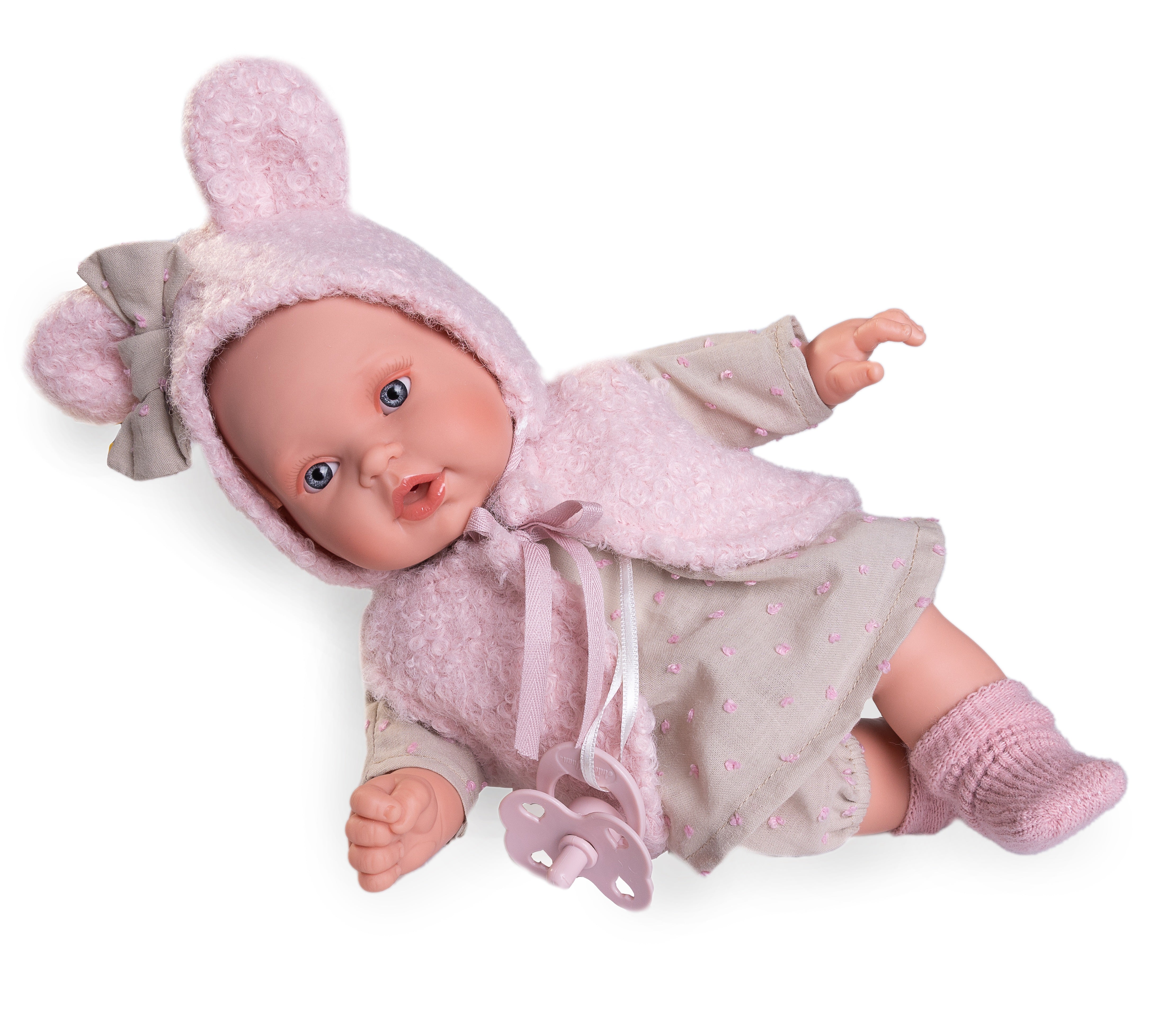 Doll - Kika Bunny Ears Crying Baby 27cm