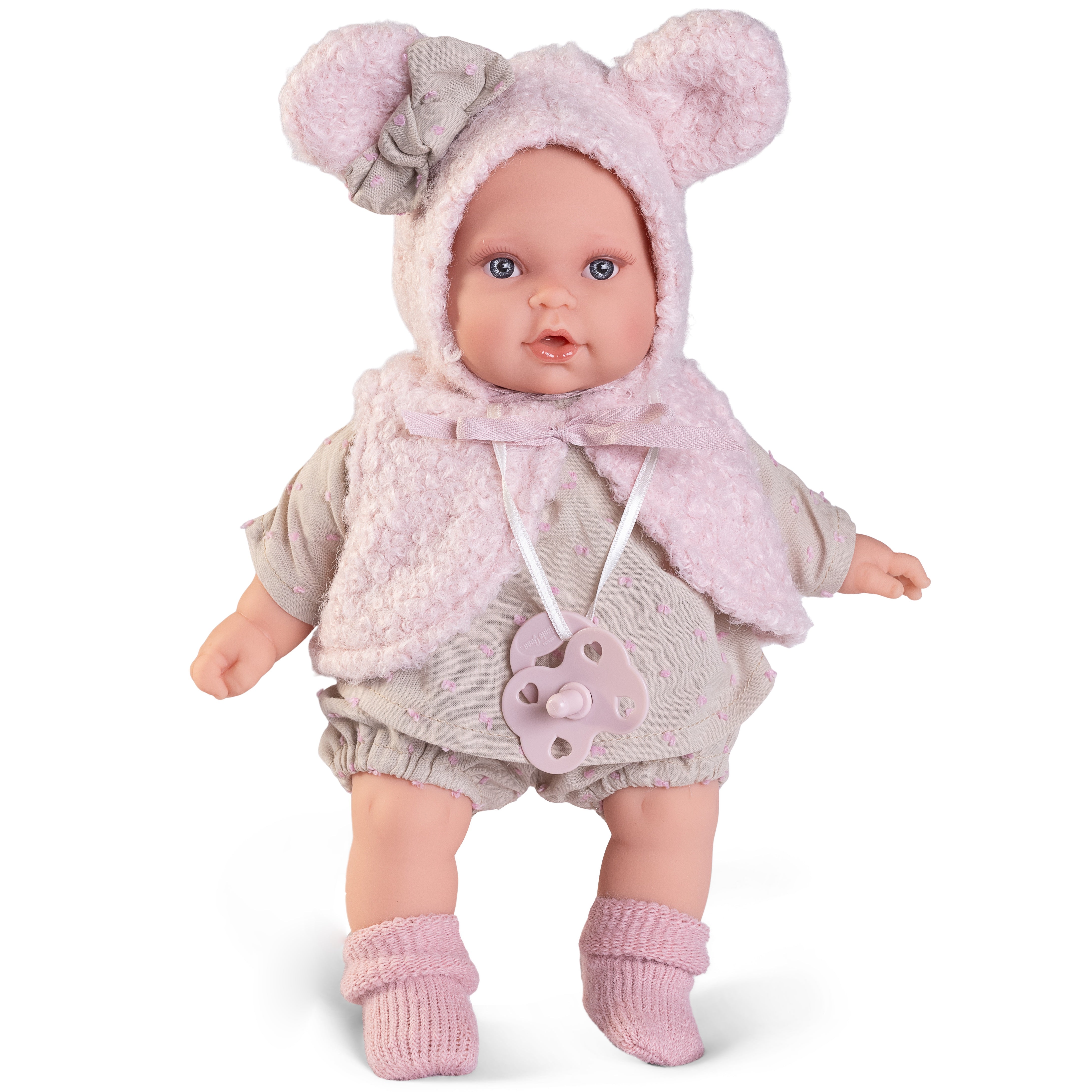 Doll - Kika Bunny Ears Crying Baby 27cm