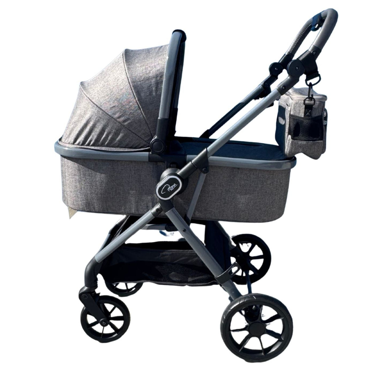Ex Display Roma 2-in-1 Pram System – Classic Grey
