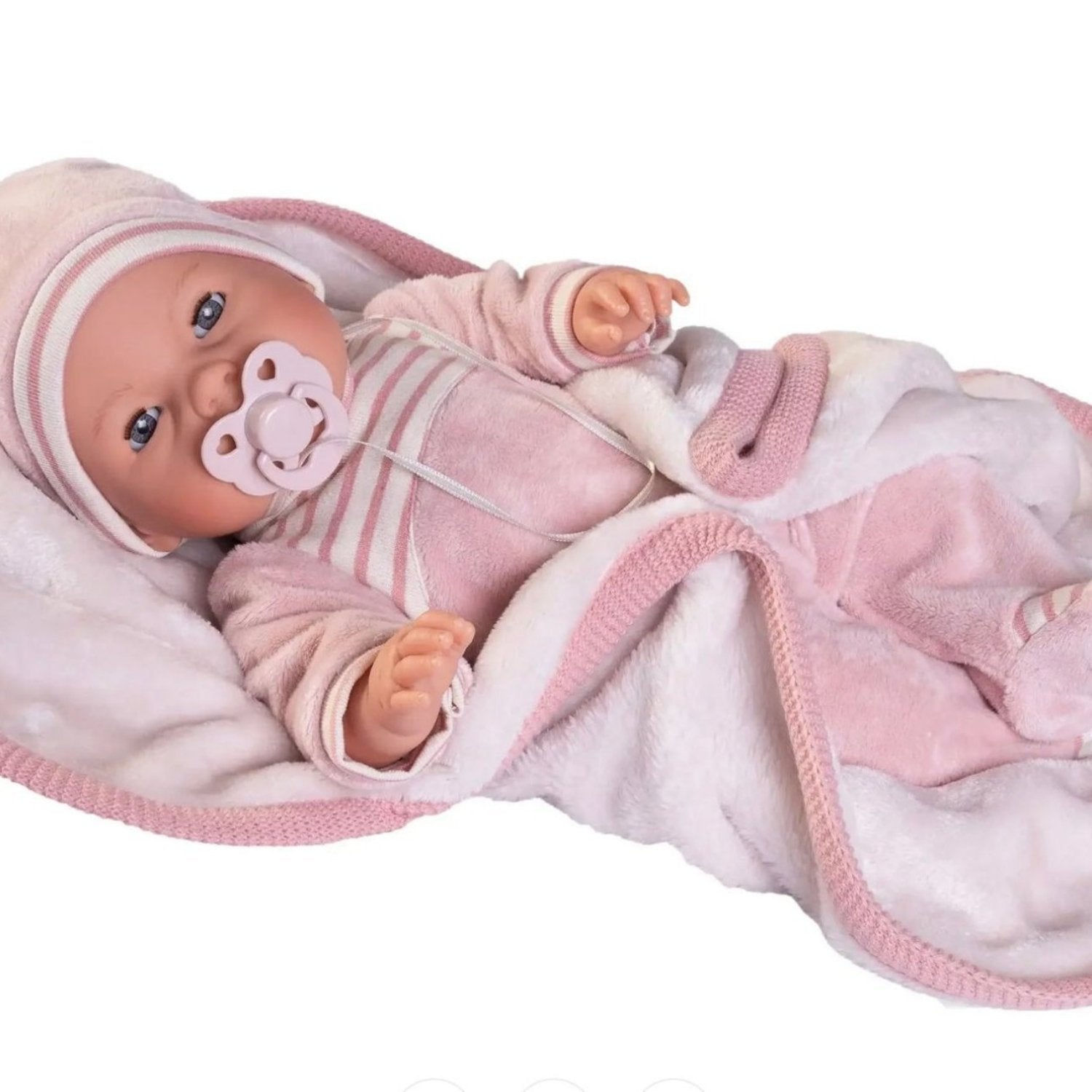 Doll - Bimba Blanket Crying Baby 37cm