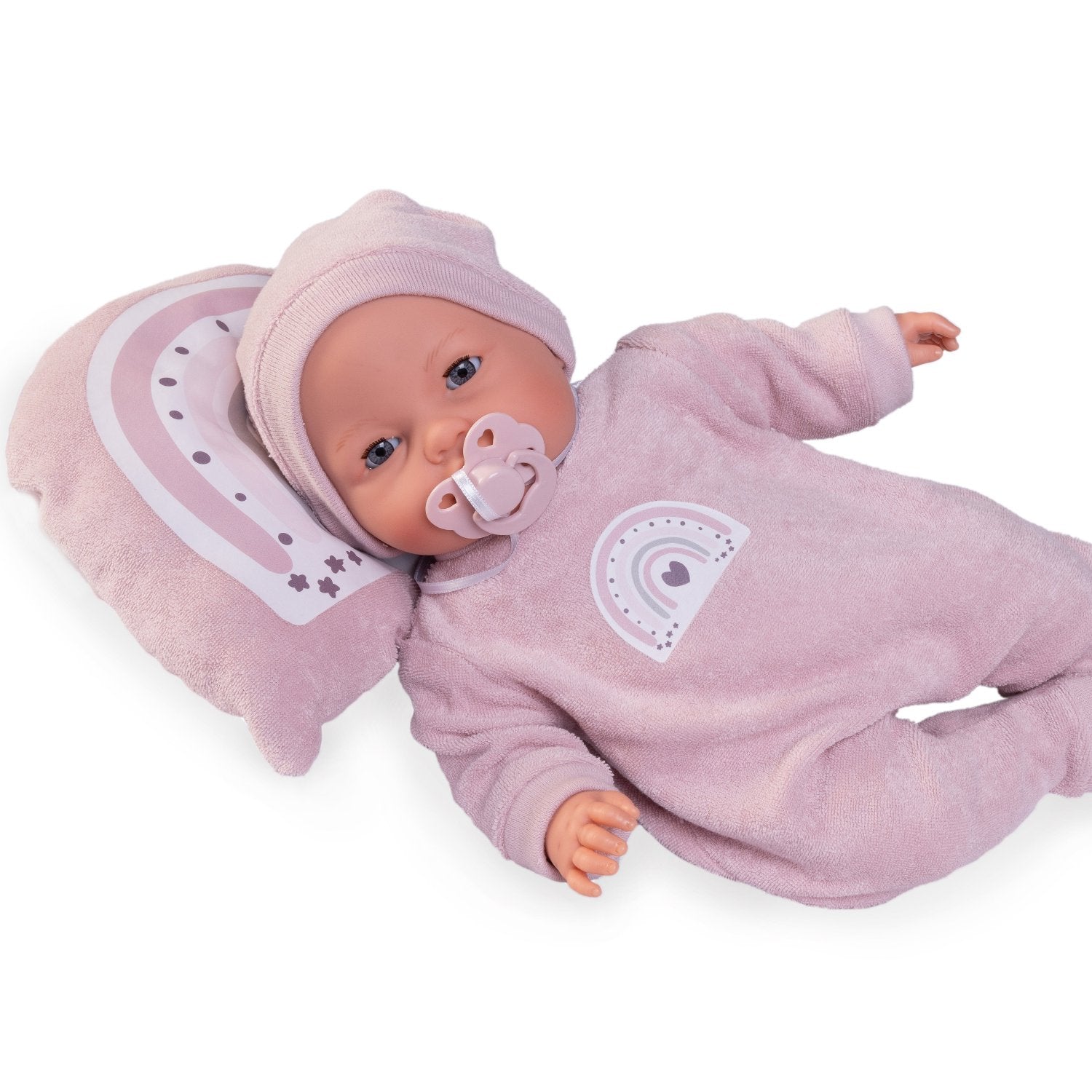 Doll - Bimba Rainbow Crying Baby 37cm